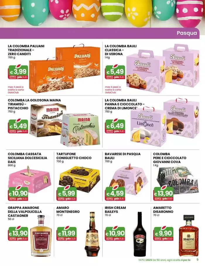 Buona Pasqua da 9 aprile a 21 aprile di 2025 - Pagina del volantino 9