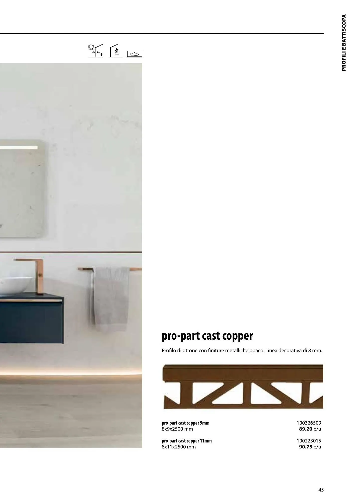 Volantino Porcelanosa da 9 aprile a 28 dicembre di 2024 - Pagina del volantino 45