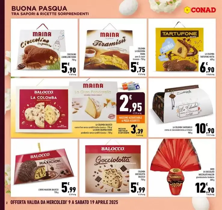 Buona Pasqua da 9 aprile a 19 aprile di 2025 - Pagina del volantino 2