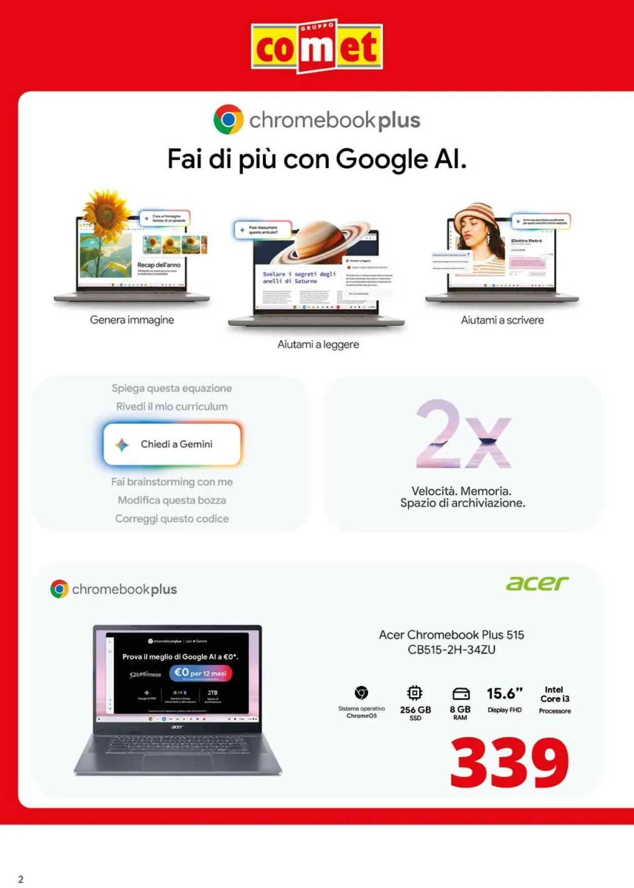 Comet Volantino attuale da 22 agosto a 11 settembre di 2025 - Pagina del volantino 2