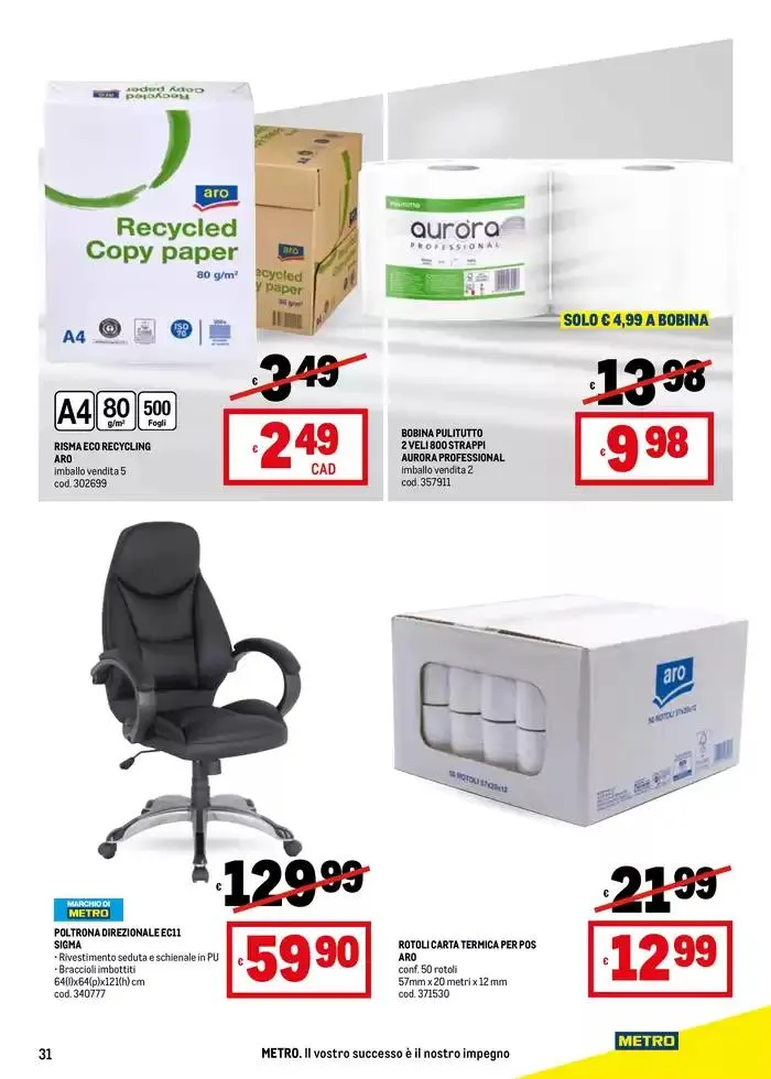 Offerte per te -Area 2 da 6 marzo a 19 marzo di 2025 - Pagina del volantino 31