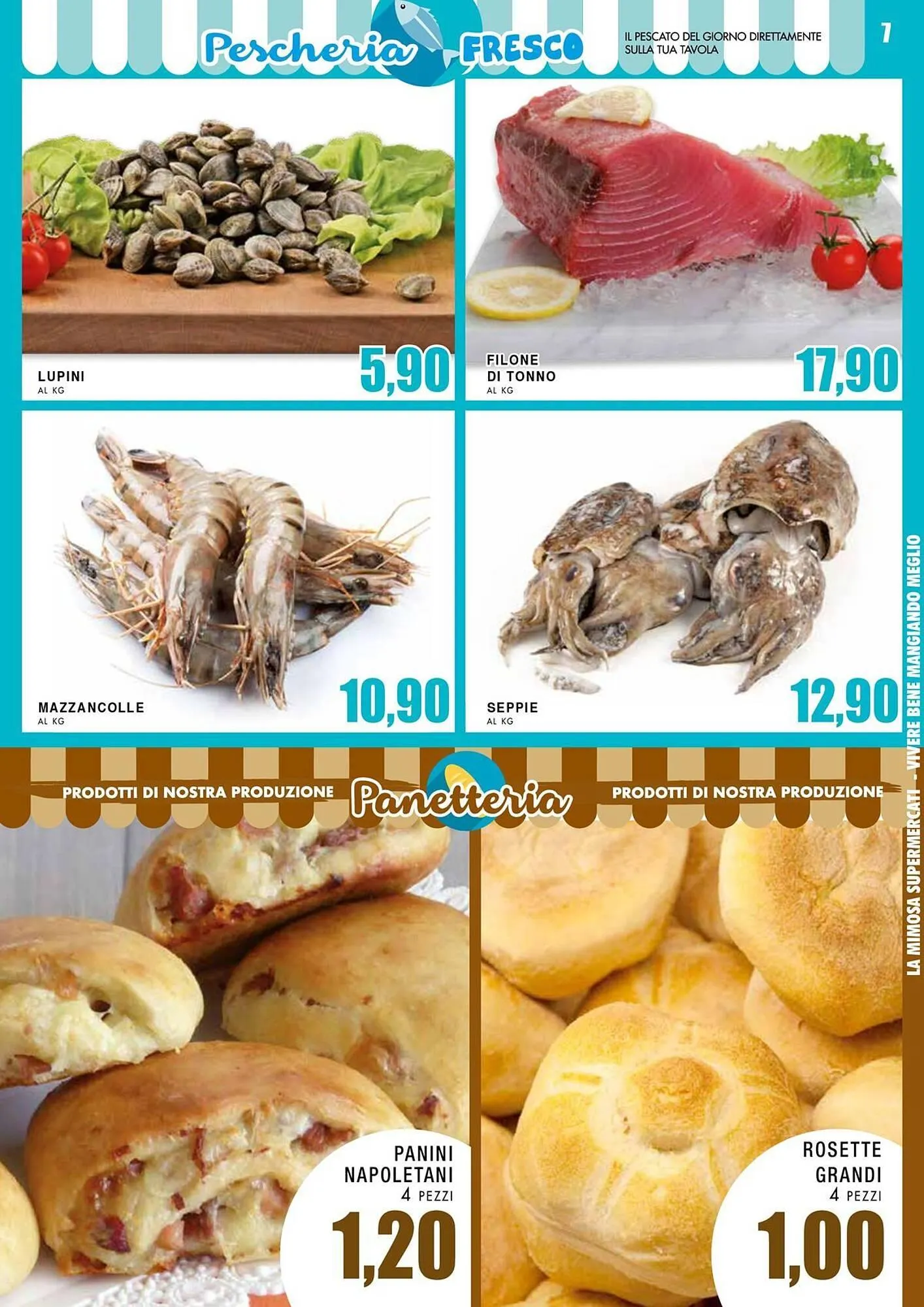 Volantino La Mimosa Supermercati da 30 giugno a 13 luglio di 2025 - Pagina del volantino 7