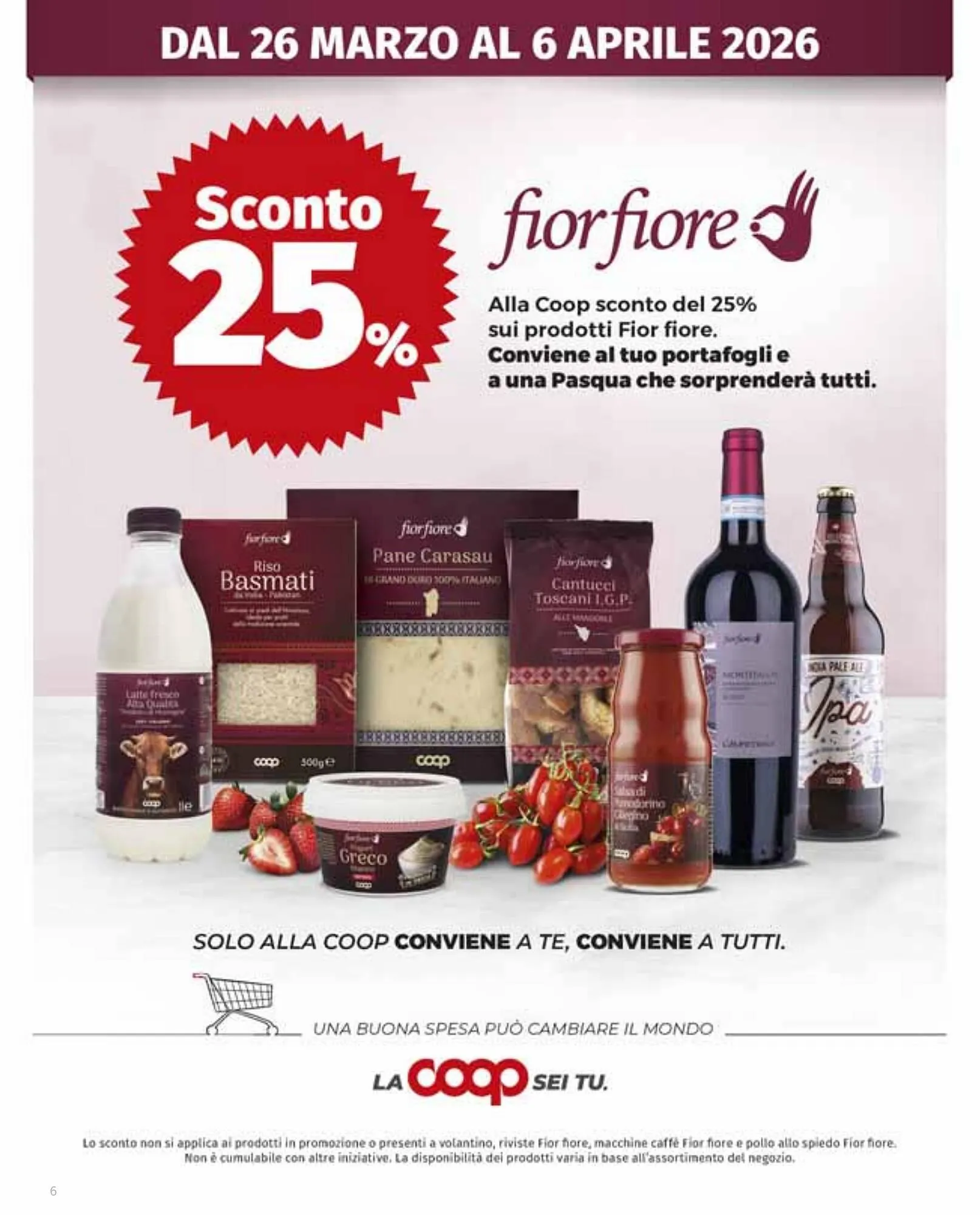 Volantino Coop da 26 marzo a 6 aprile di 2026 - Pagina del volantino 6
