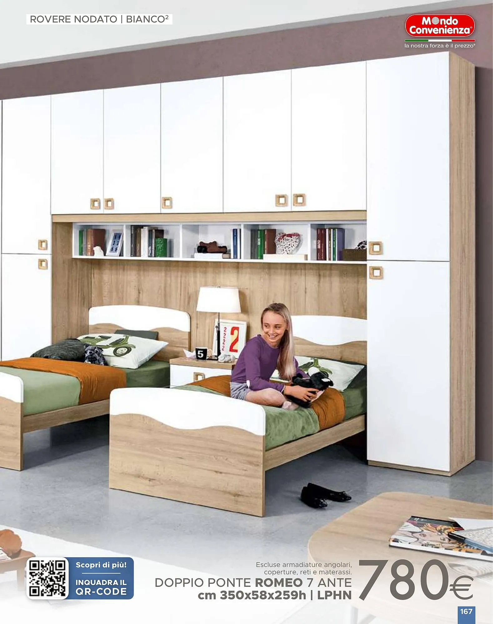 Volantino Mondo Convenienza da 1 aprile a 1 settembre di 2024 - Pagina del volantino 167