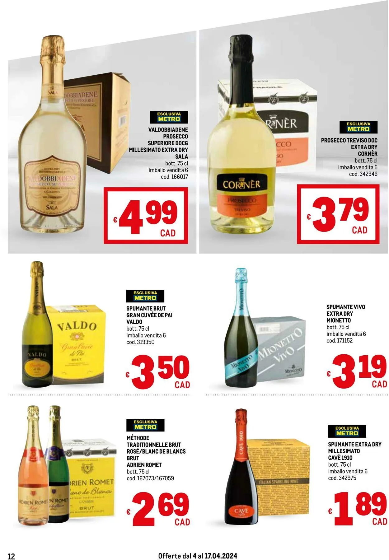 Metro Volantino attuale da 22 ottobre a 5 novembre di 2025 - Pagina del volantino 12