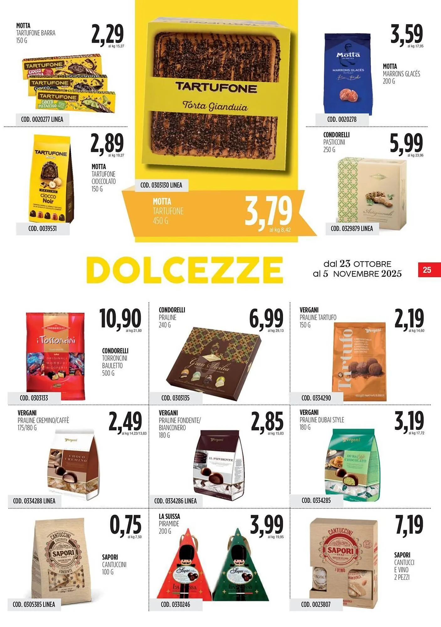 Volantino Carico Cash & Carry da 23 ottobre a 5 novembre di 2025 - Pagina del volantino 25