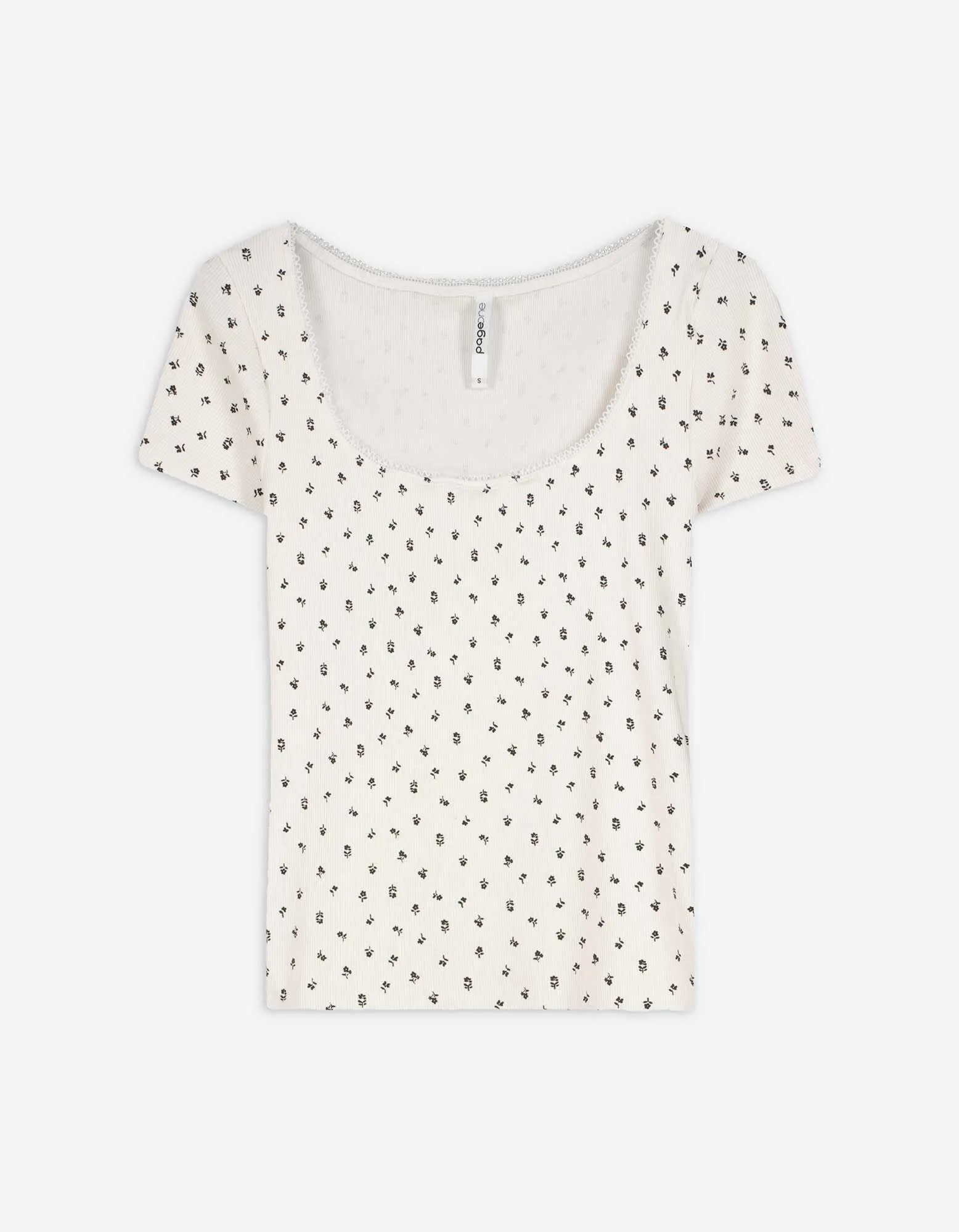 T-shirt - Stampa allover - bianco