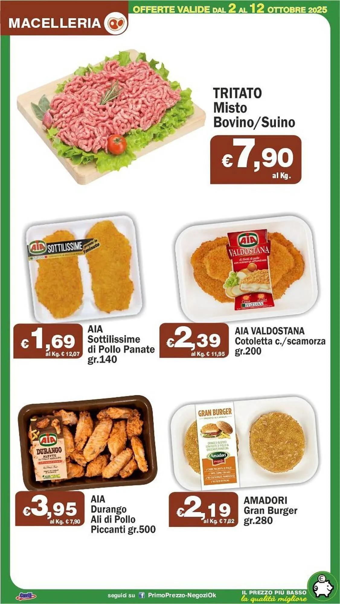 Volantino Primo Prezzo da 2 ottobre a 12 ottobre di 2025 - Pagina del volantino 29