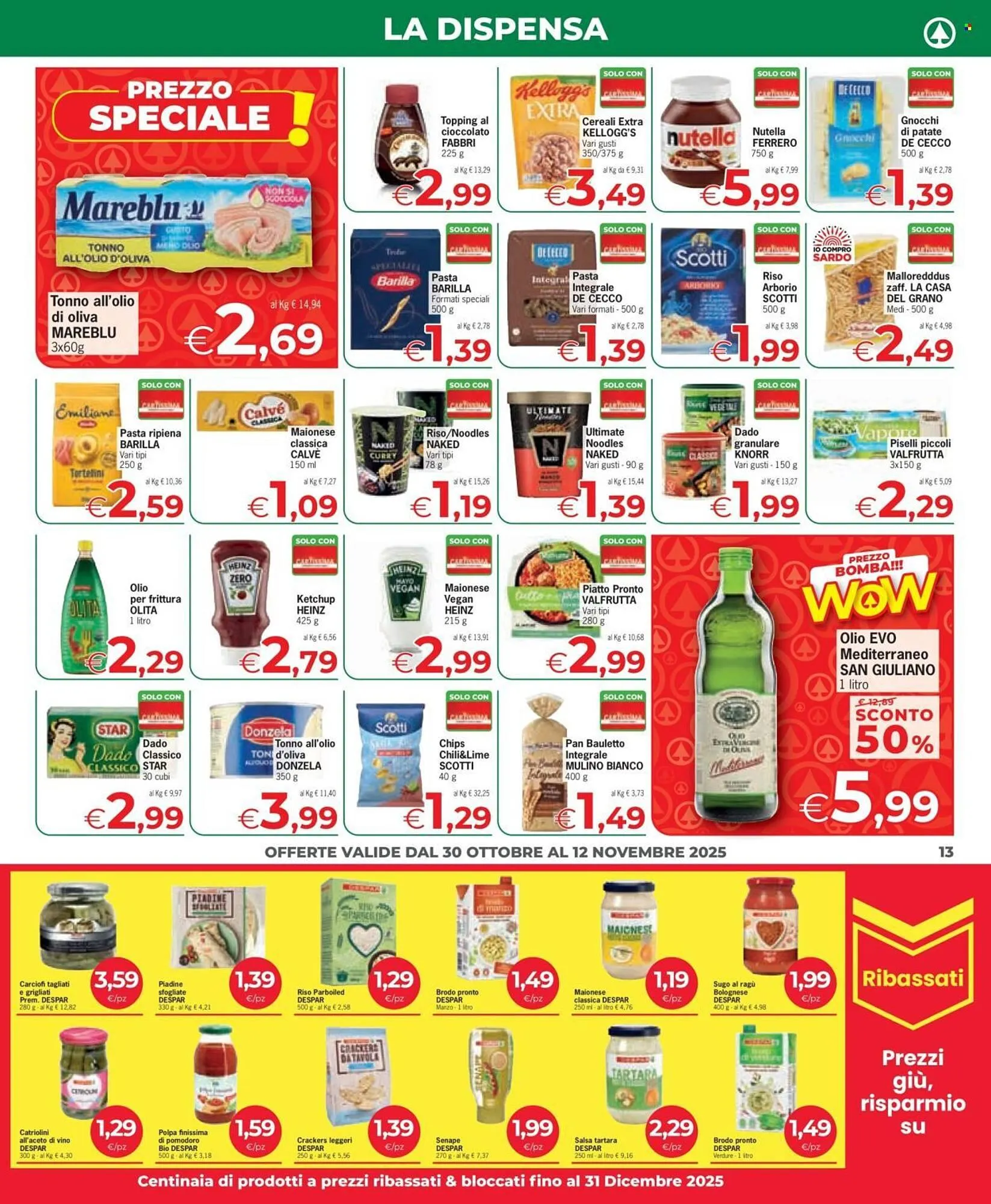 Volantino Despar da 30 ottobre a 12 novembre di 2025 - Pagina del volantino 13