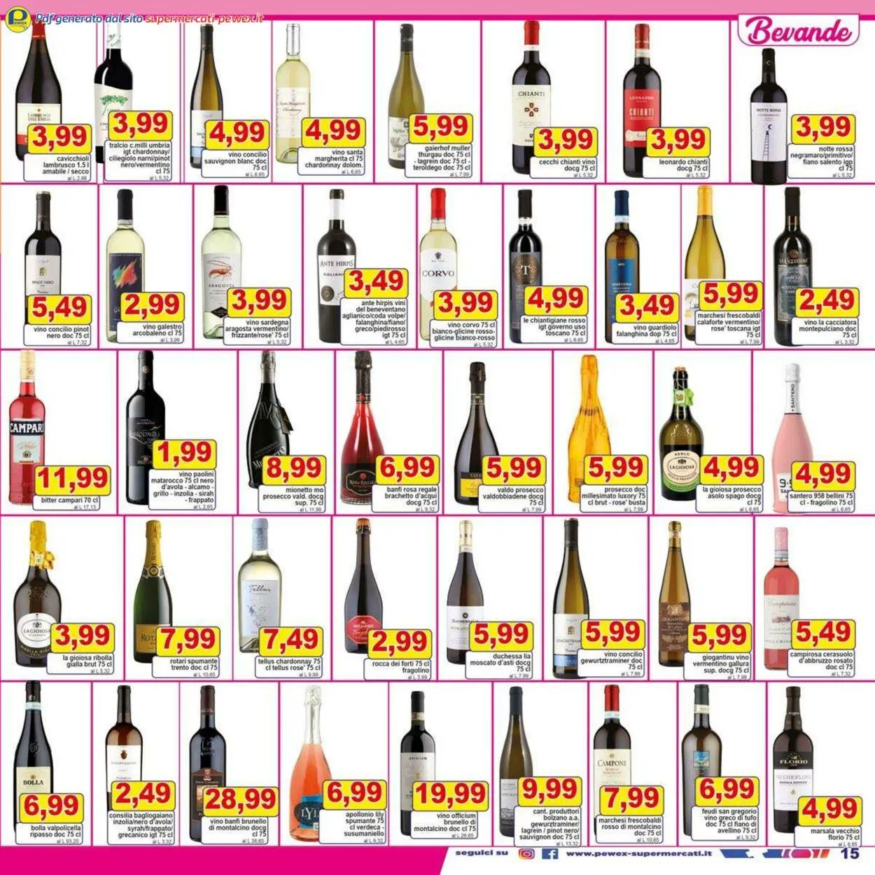 Pewex Volantino attuale da 29 aprile a 13 maggio di 2025 - Pagina del volantino 15