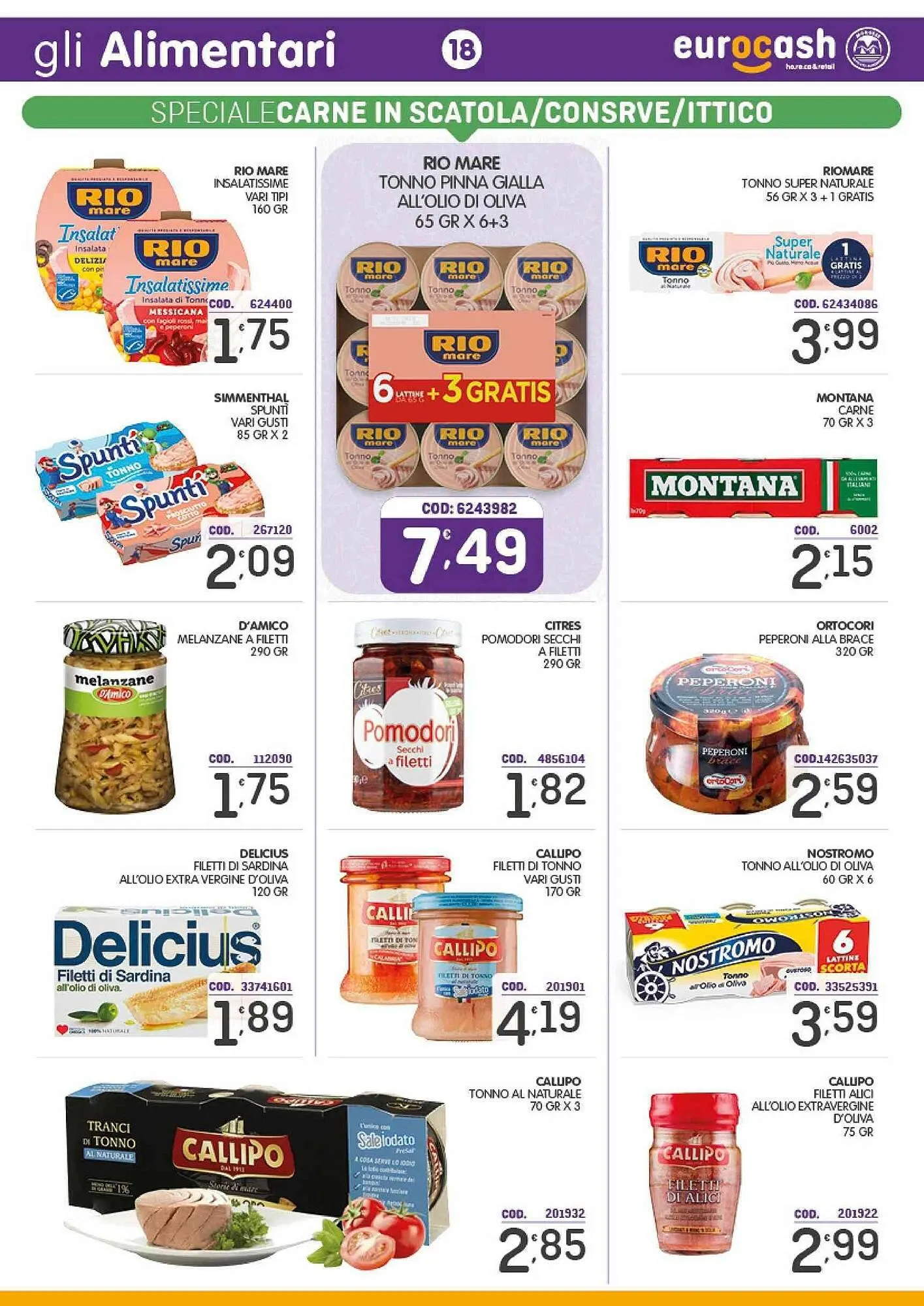 Volantino Eurocash da 27 agosto a 14 settembre di 2025 - Pagina del volantino 18