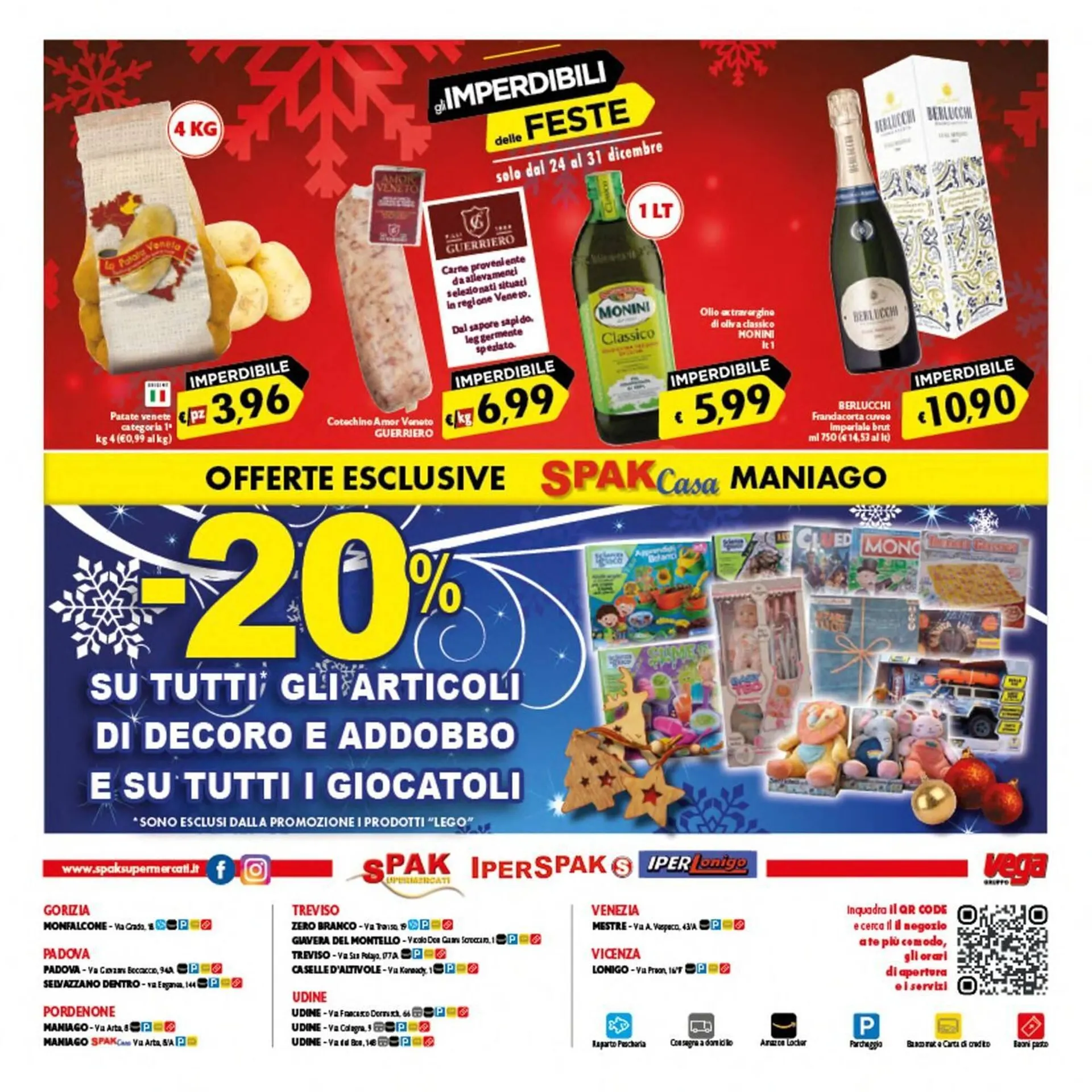 Volantino Spak Supermercati da 18 dicembre a 31 dicembre di 2025 - Pagina del volantino 20