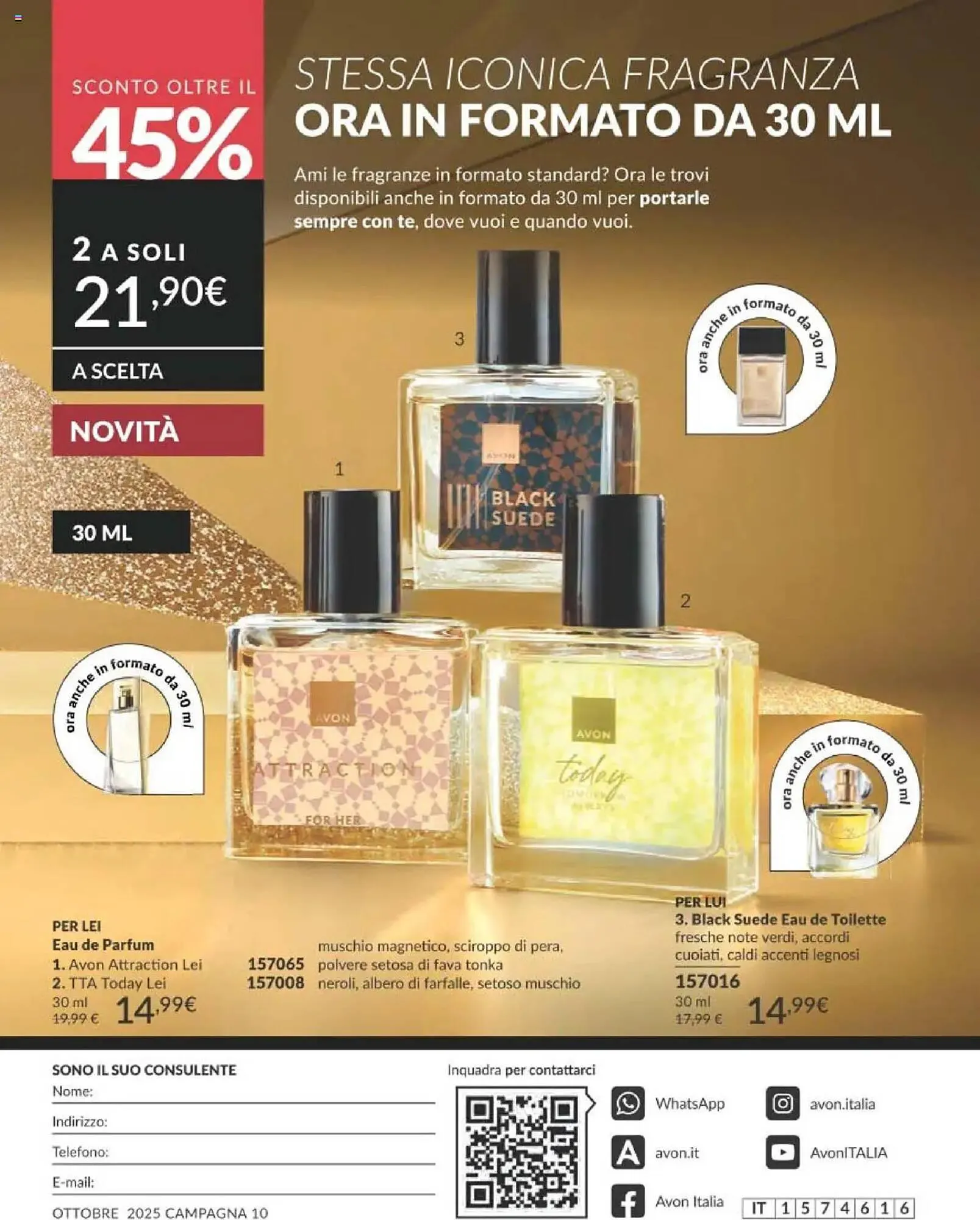 Catalogo Avon da 1 ottobre a 31 ottobre di 2025 - Pagina del volantino 244