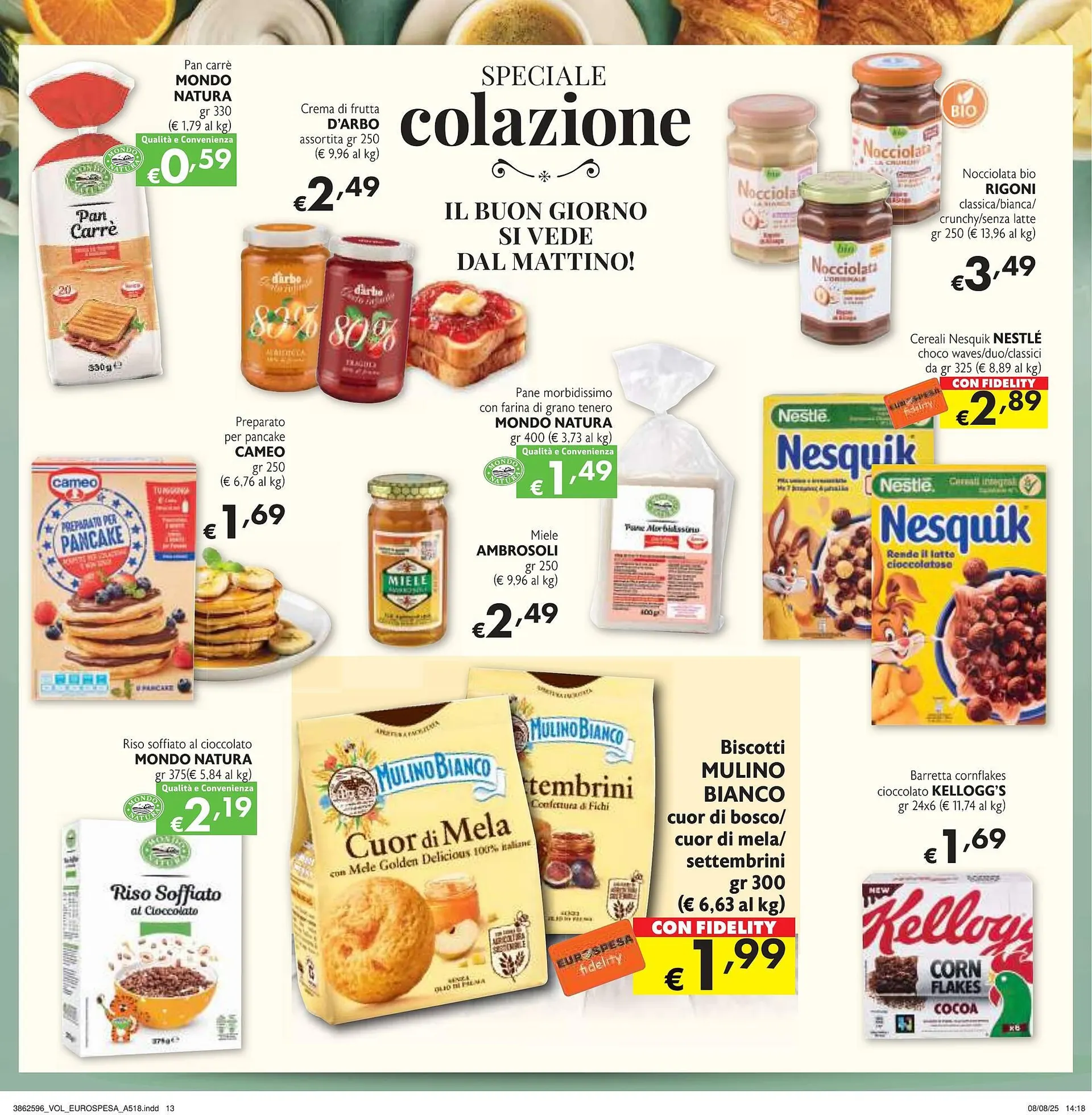 Volantino Eurospesa da 28 agosto a 10 settembre di 2025 - Pagina del volantino 13