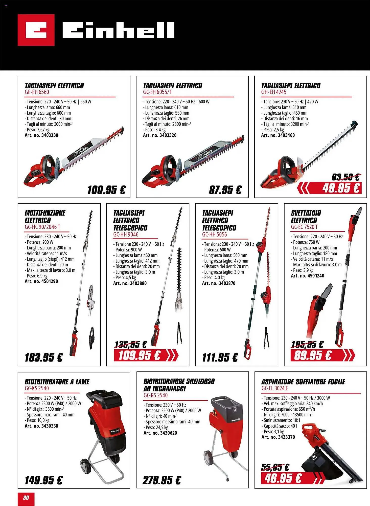 Volantino Einhell da 2 febbraio a 31 maggio di 2026 - Pagina del volantino 30