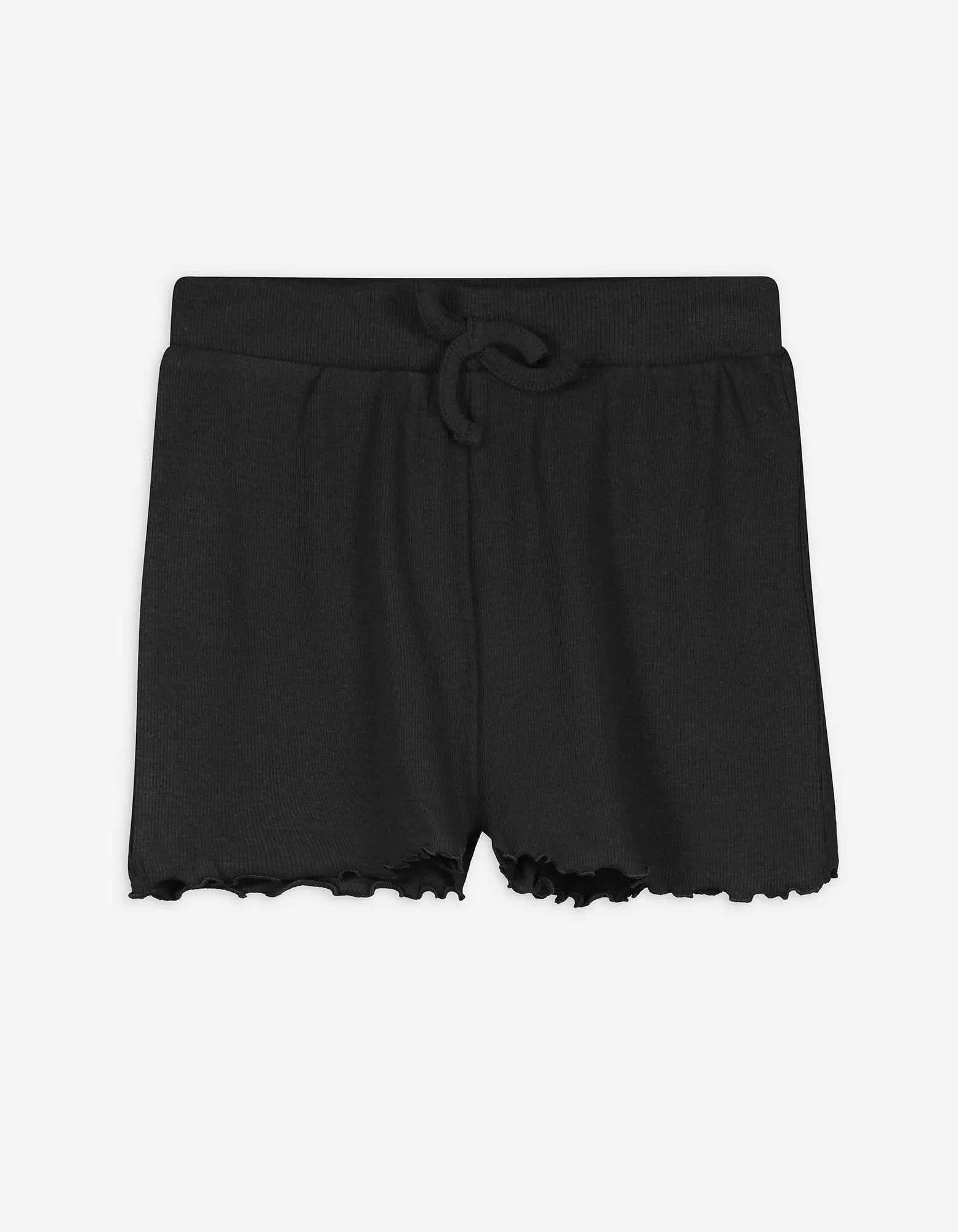 Pantaloncini - A coste - grigio scuro