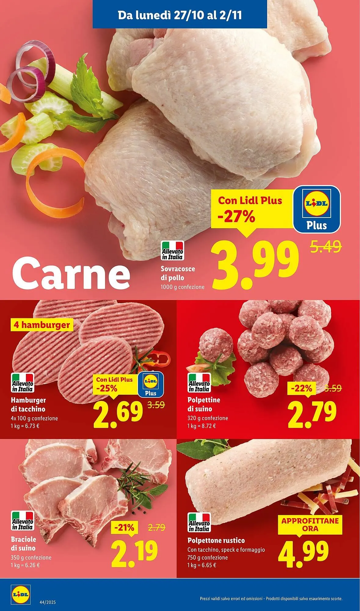 Volantino Lidl da 27 ottobre a 2 novembre di 2025 - Pagina del volantino 4