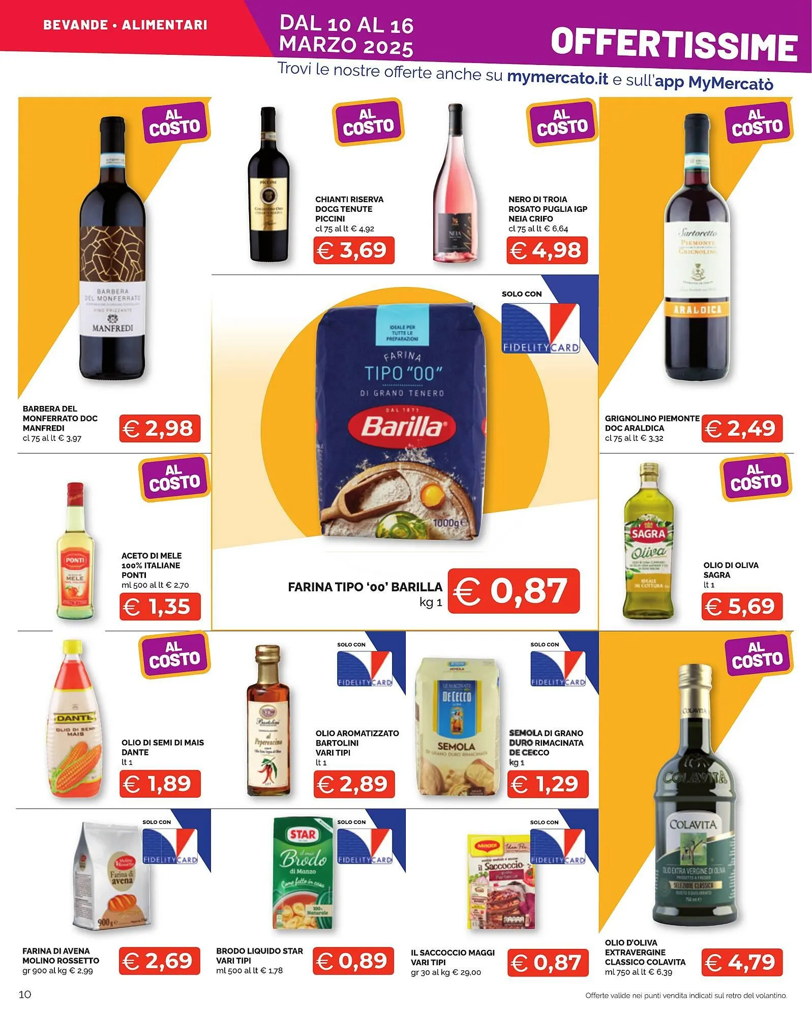 Volantino Mercatò Extra da 10 marzo a 16 marzo di 2025 - Pagina del volantino 10