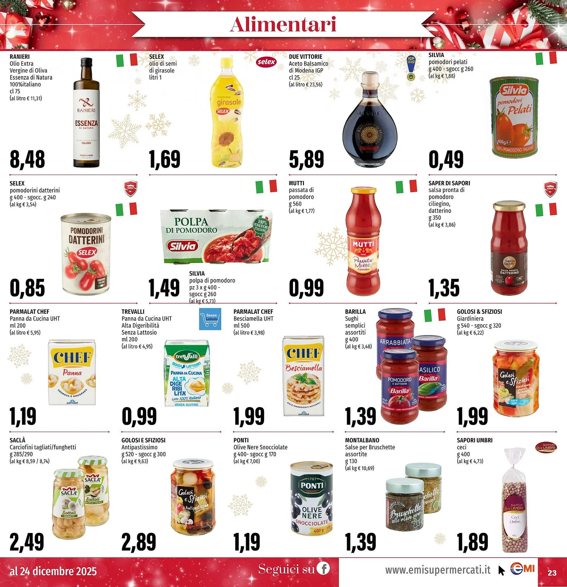 Volantino Emi Supermercati da 11 dicembre a 24 dicembre di 2025 - Pagina del volantino 23