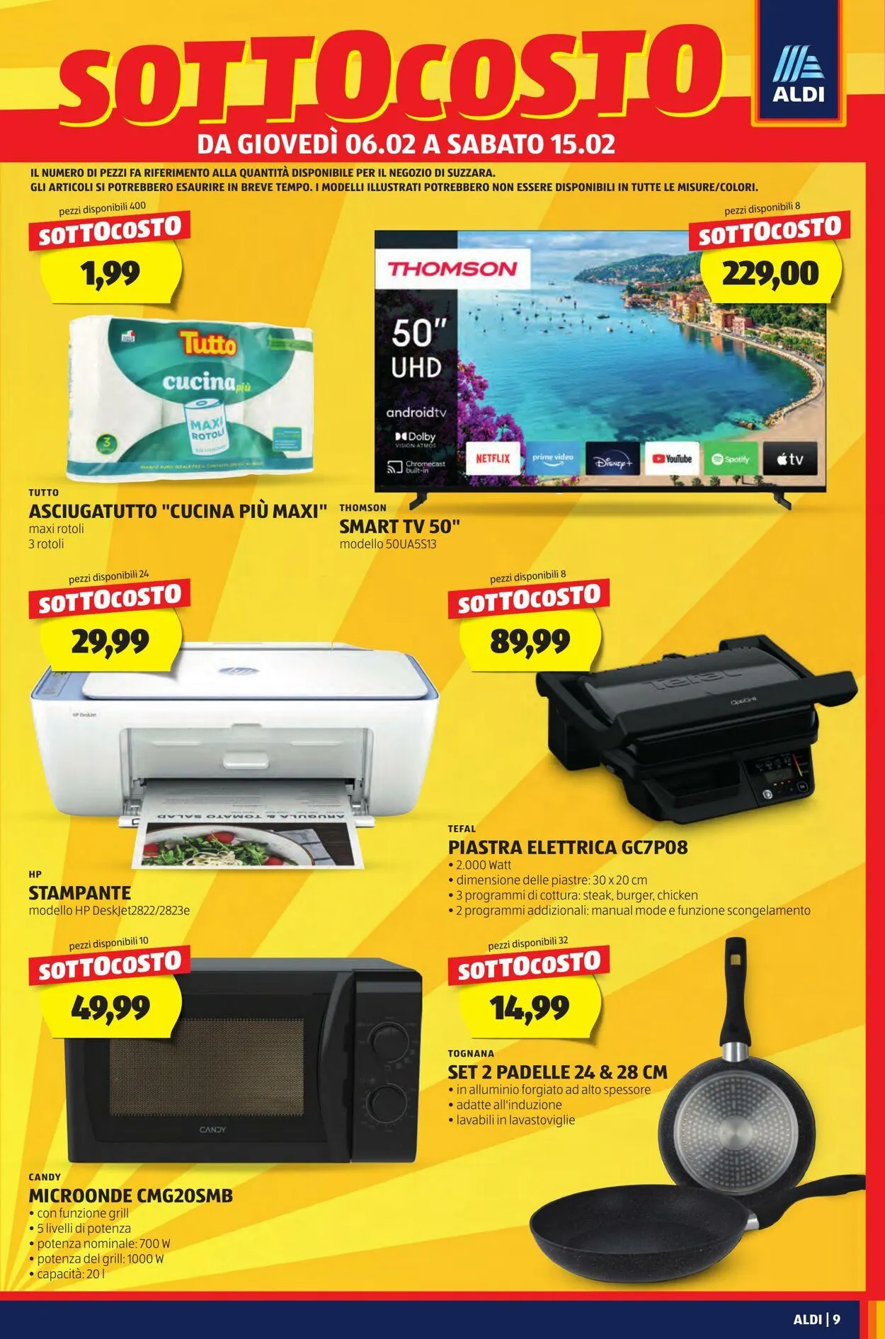 Aldi Volantino attuale da 2 febbraio a 16 febbraio di 2025 - Pagina del volantino 9