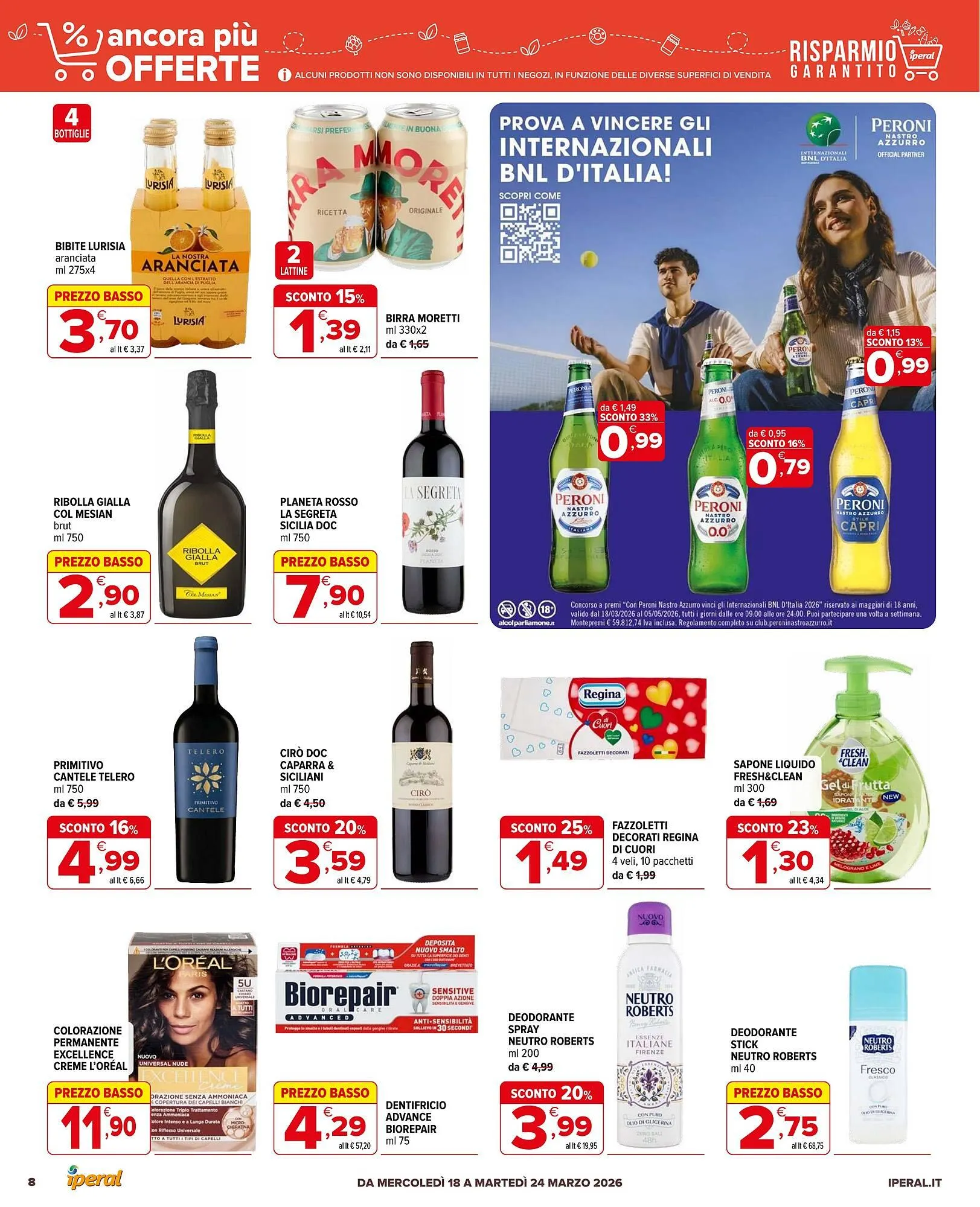 Volantino Iperal da 18 marzo a 24 marzo di 2026 - Pagina del volantino 8