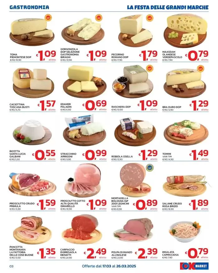 LA FESTA DELLE GRANDI MARCHE da 17 marzo a 26 marzo di 2025 - Pagina del volantino 3