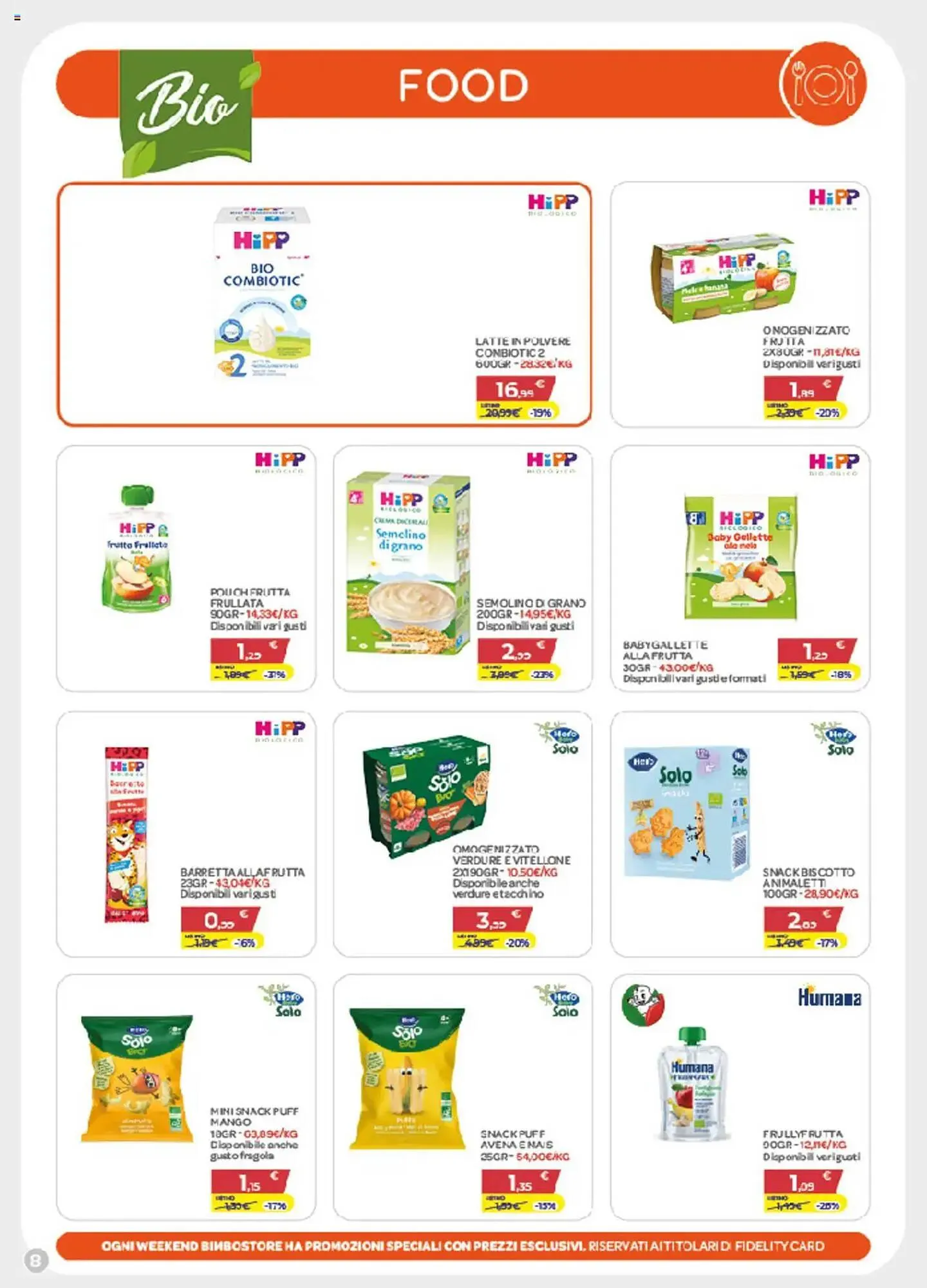 Volantino Bimbo Store da 6 marzo a 2 aprile di 2025 - Pagina del volantino 8