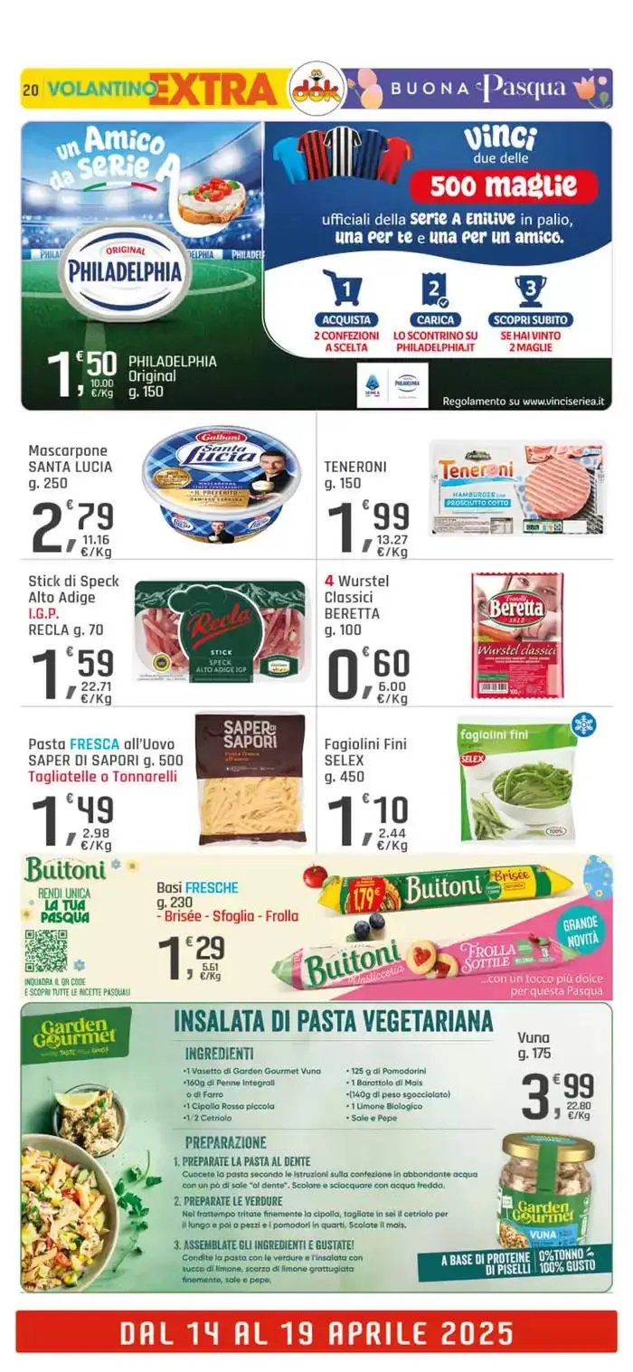 Buona Pasqua da 10 aprile a 19 aprile di 2025 - Pagina del volantino 20