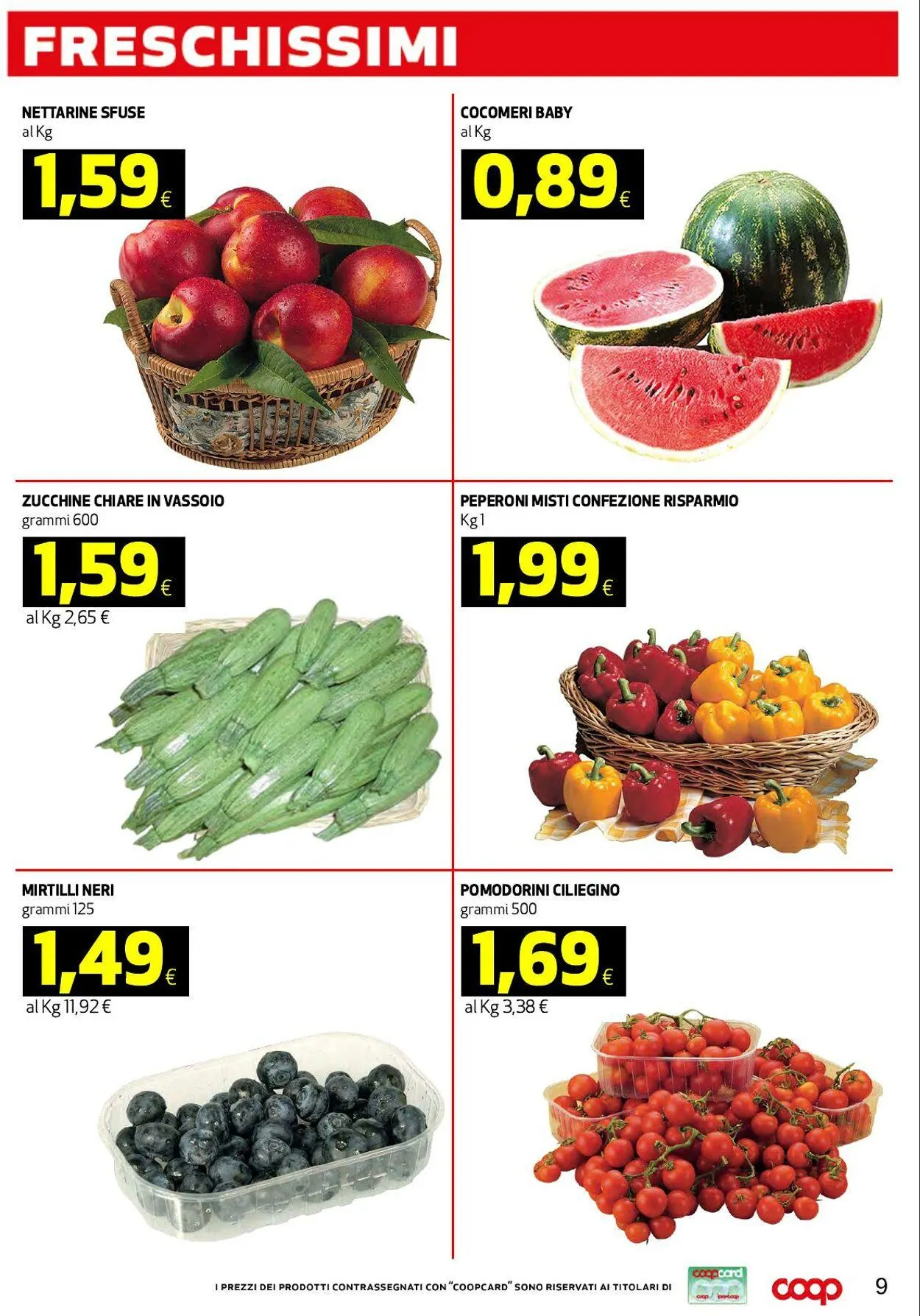 Coop Volantino attuale da 23 giugno a 2 luglio di 2025 - Pagina del volantino 9