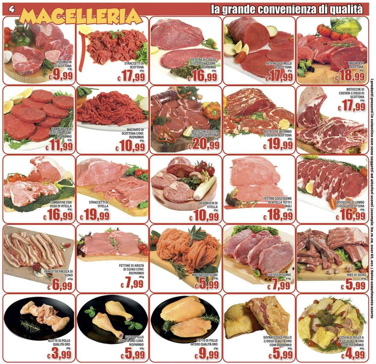 Top Supermercati Volantino attuale da 23 ottobre a 6 novembre di 2025 - Pagina del volantino 4