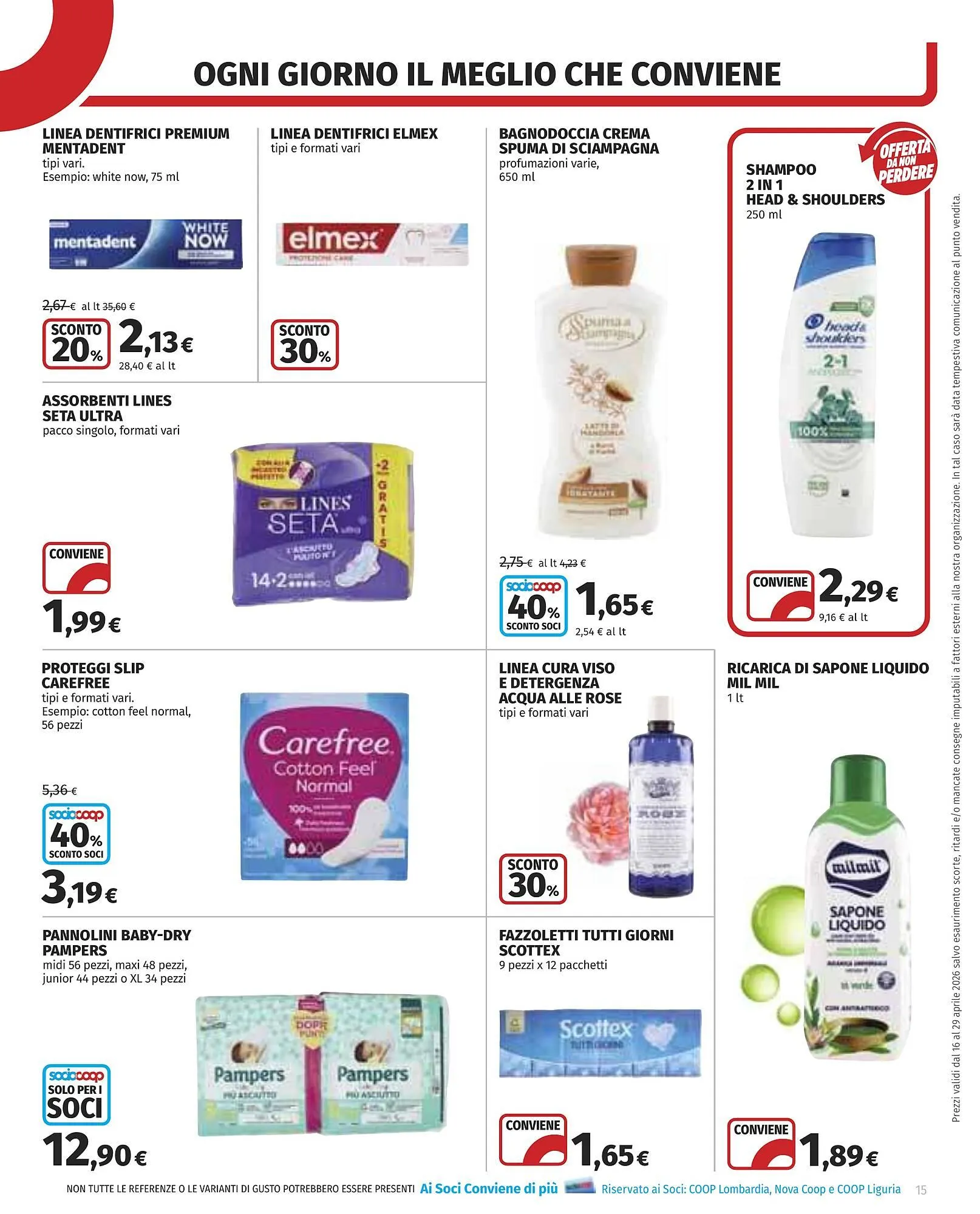 Volantino Coop da 16 aprile a 29 aprile di 2026 - Pagina del volantino 15