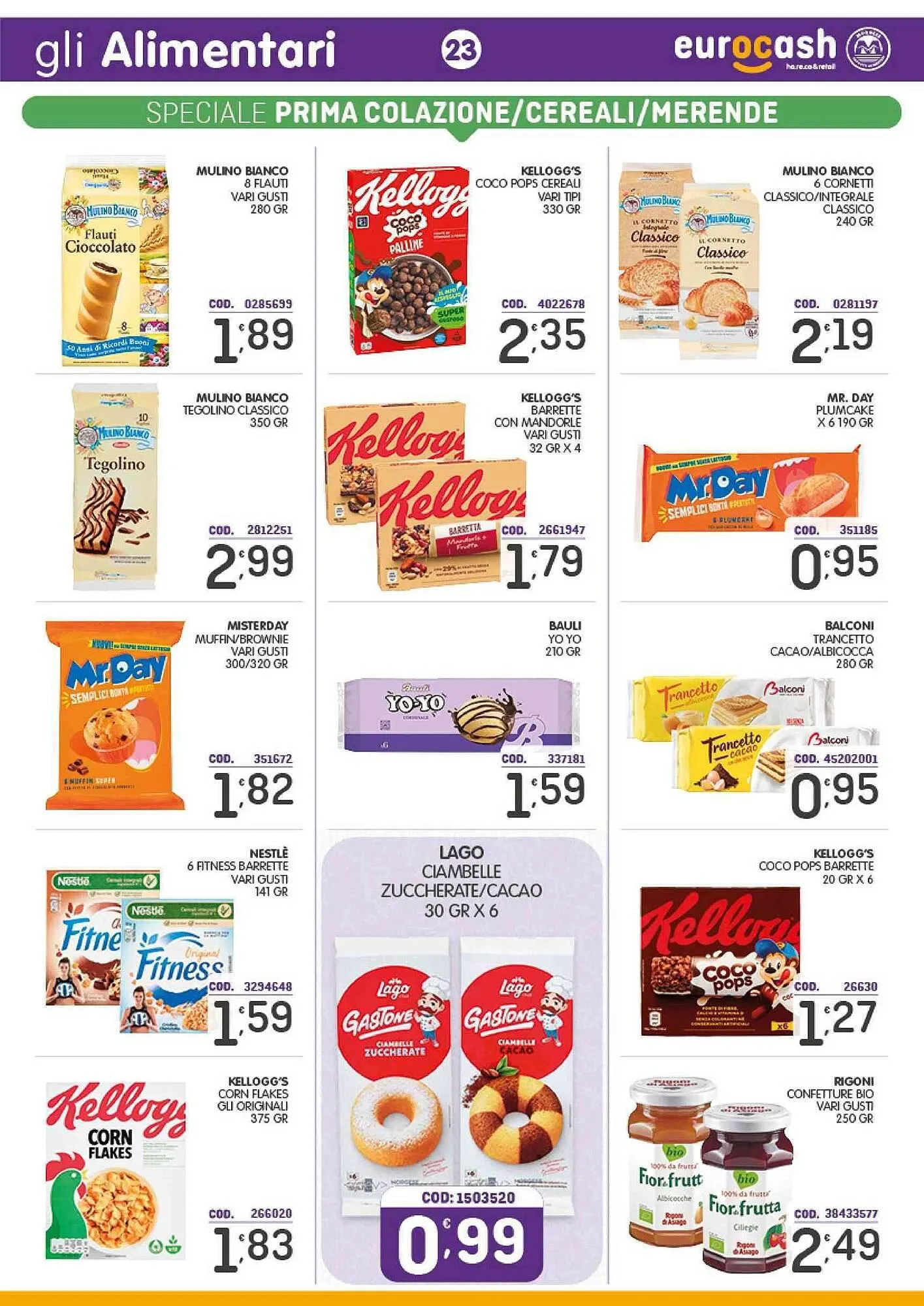 Volantino Eurocash da 27 agosto a 14 settembre di 2025 - Pagina del volantino 23