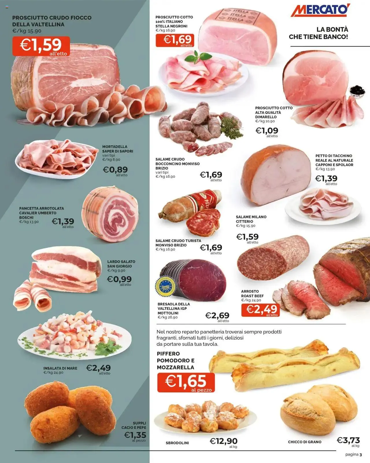 Volantino Mercatò da 1 agosto a 13 agosto di 2024 - Pagina del volantino 3