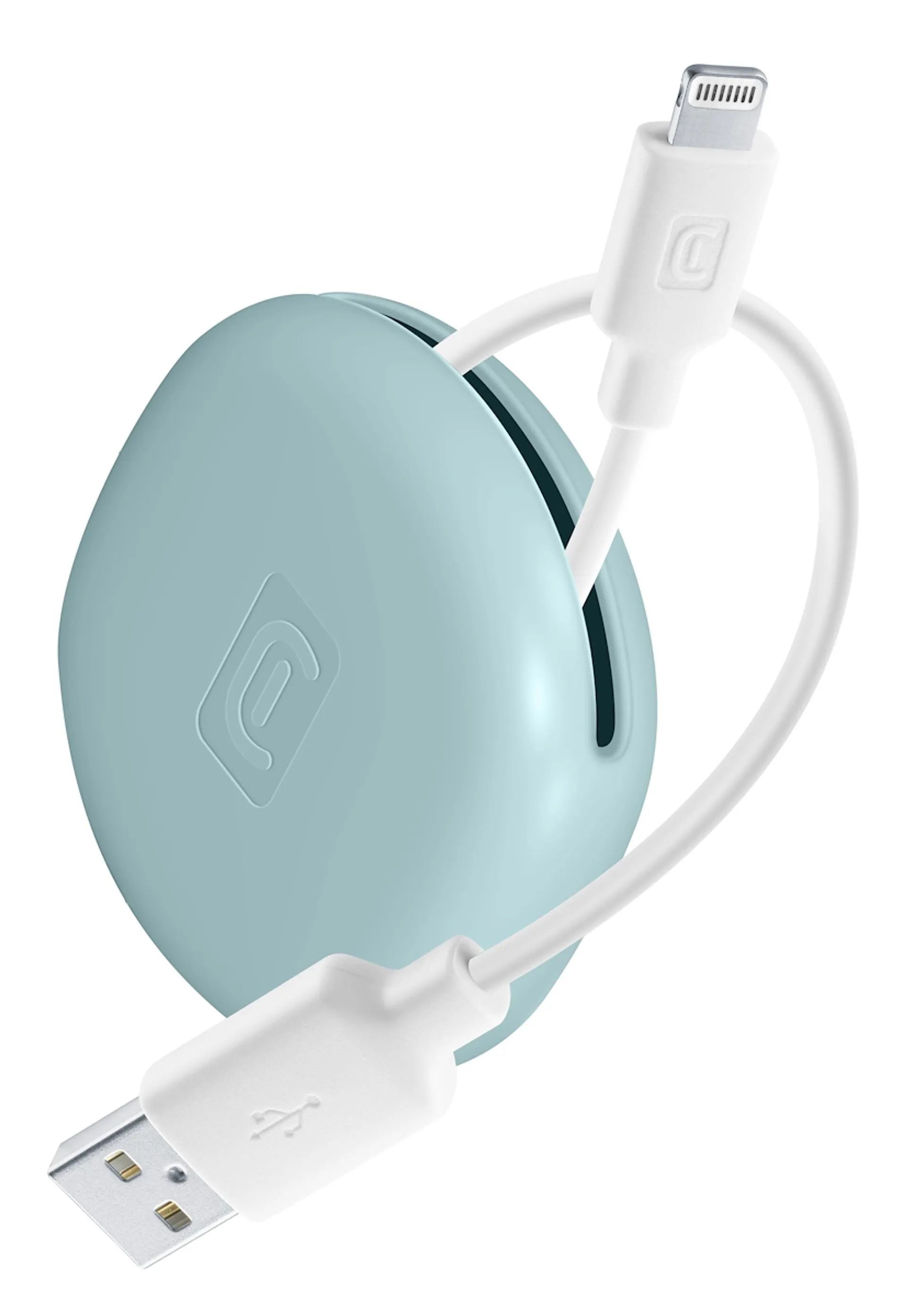 CELLULARLINE - BAG CABLE CAVO DA USB A LIGHTNING CON PORTACAVO