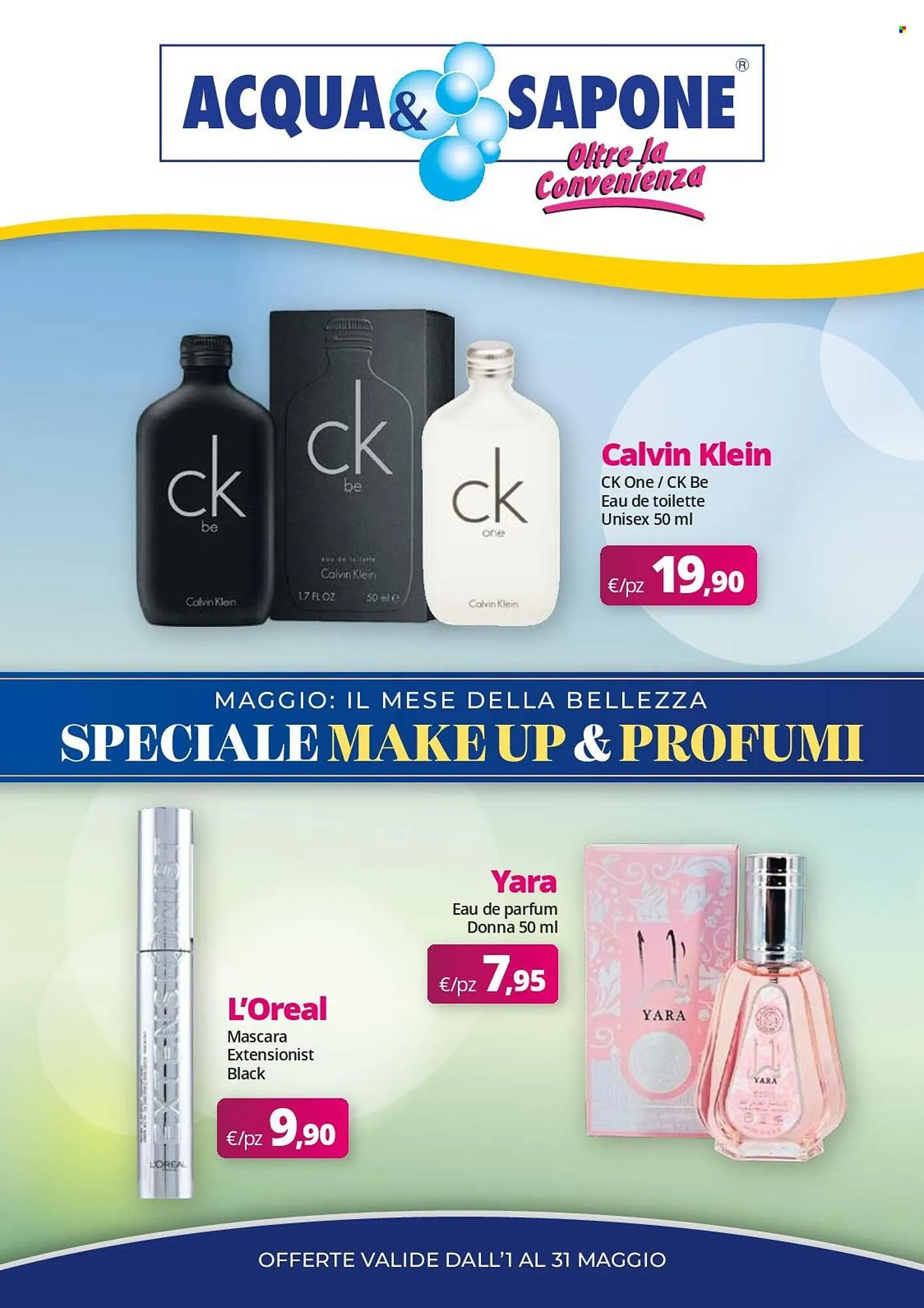Volantino Acqua & Sapone da 1 maggio a 31 maggio di 2026 - Pagina del volantino 1