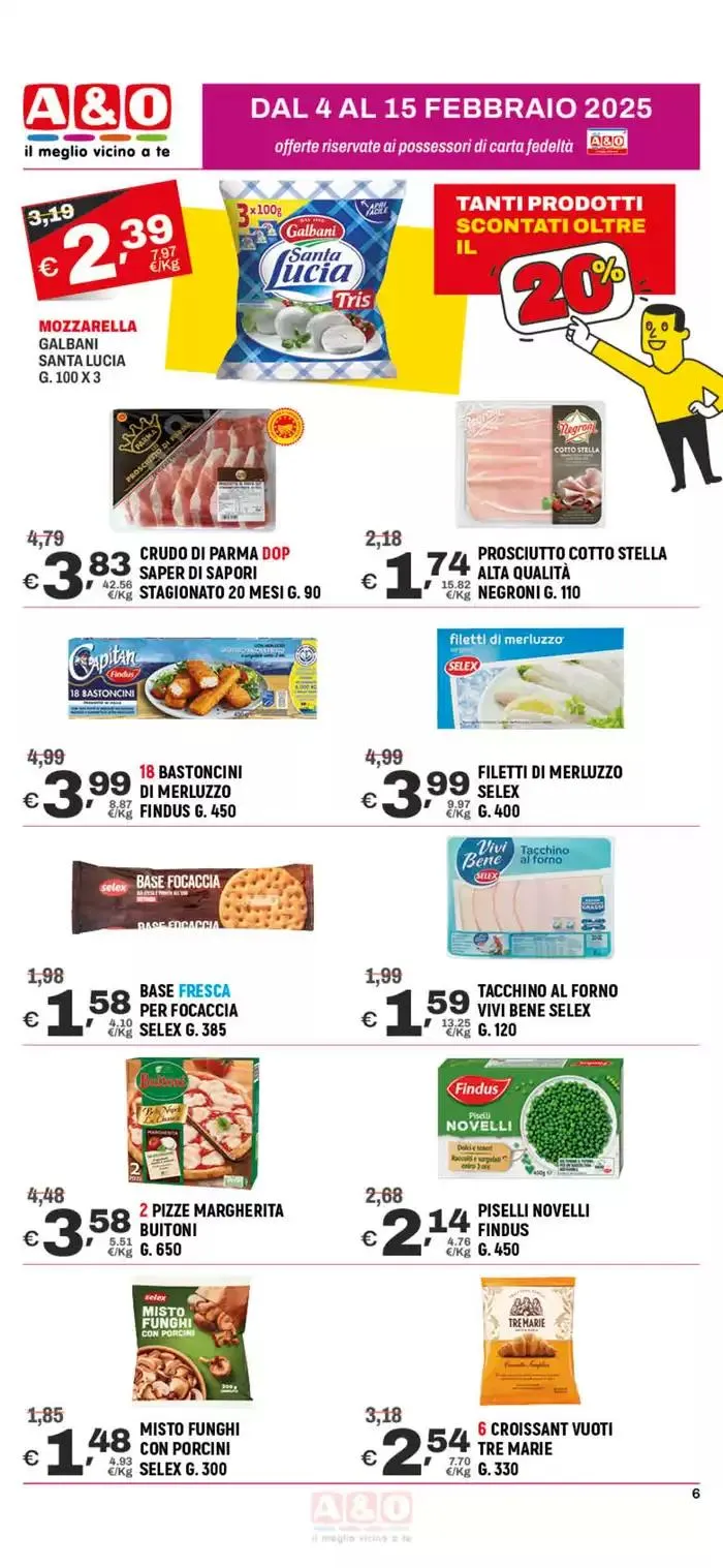 La qualità conveniente da 4 febbraio a 15 febbraio di 2025 - Pagina del volantino 6