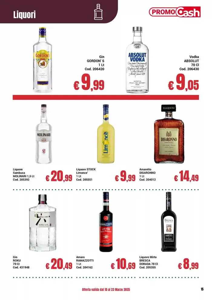 Promocash da 10 marzo a 23 marzo di 2025 - Pagina del volantino 15