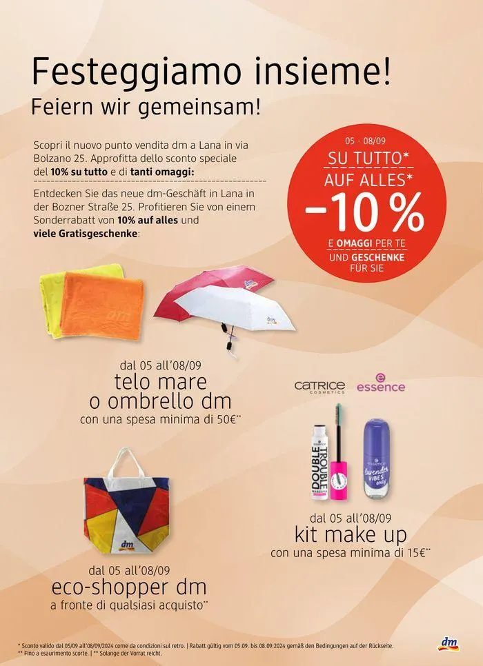 Journal da 12 settembre a 2 ottobre di 2024 - Pagina del volantino 3