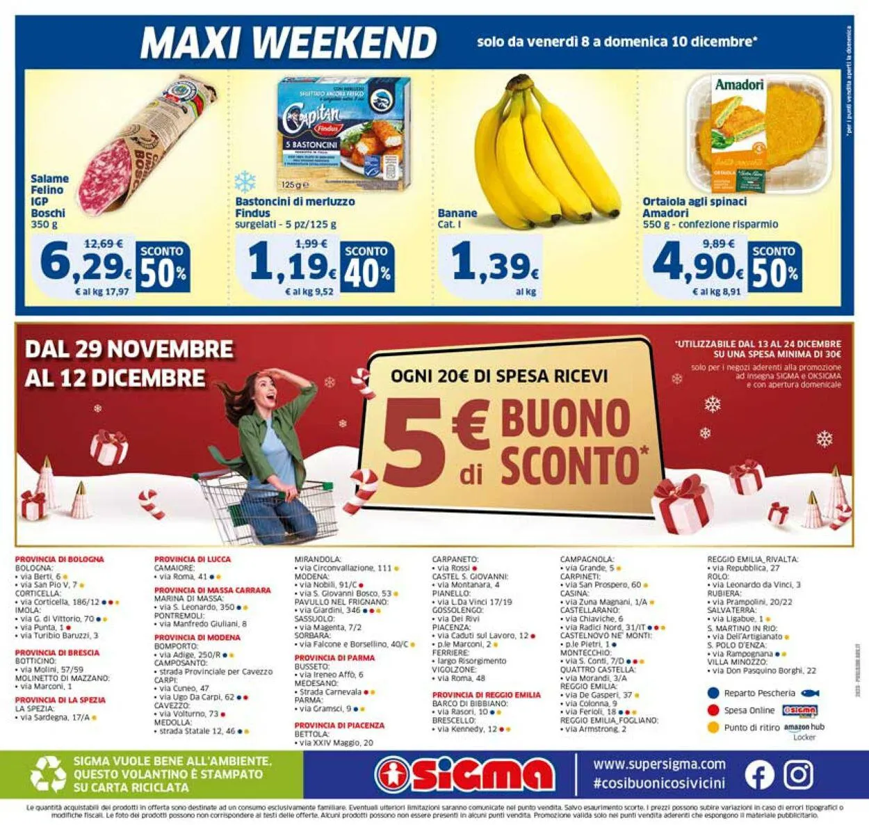 Sigma - Bologna Volantino attuale da 29 novembre a 12 dicembre di 2023 - Pagina del volantino 32