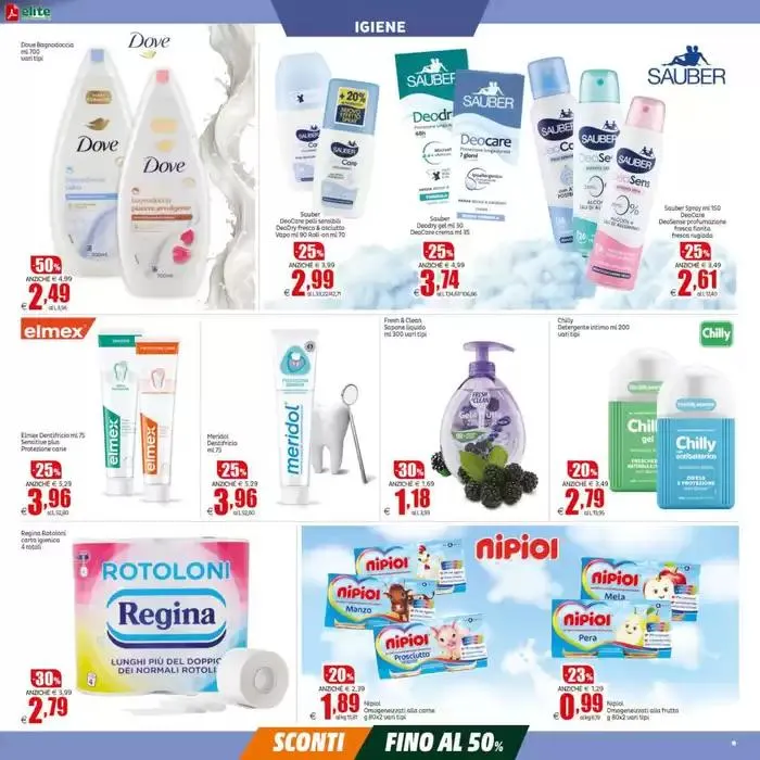 Sconti fino al 50% da 7 marzo a 19 marzo di 2025 - Pagina del volantino 9