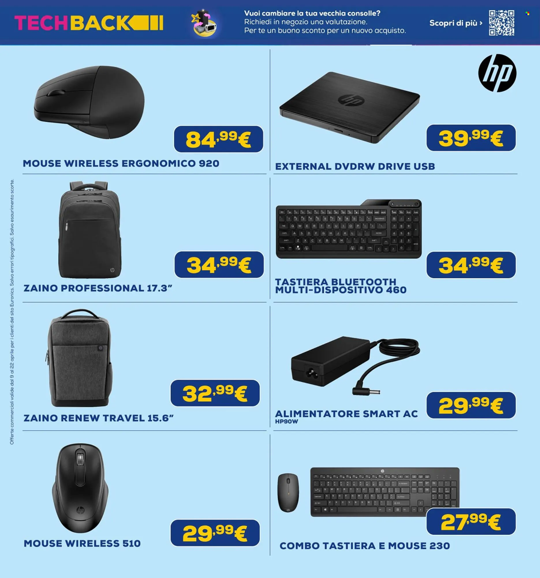 Volantino Euronics da 9 aprile a 22 aprile di 2026 - Pagina del volantino 33