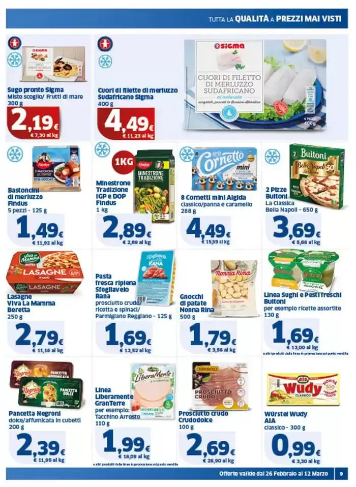 Sapori di casa da 26 febbraio a 12 marzo di 2025 - Pagina del volantino 9