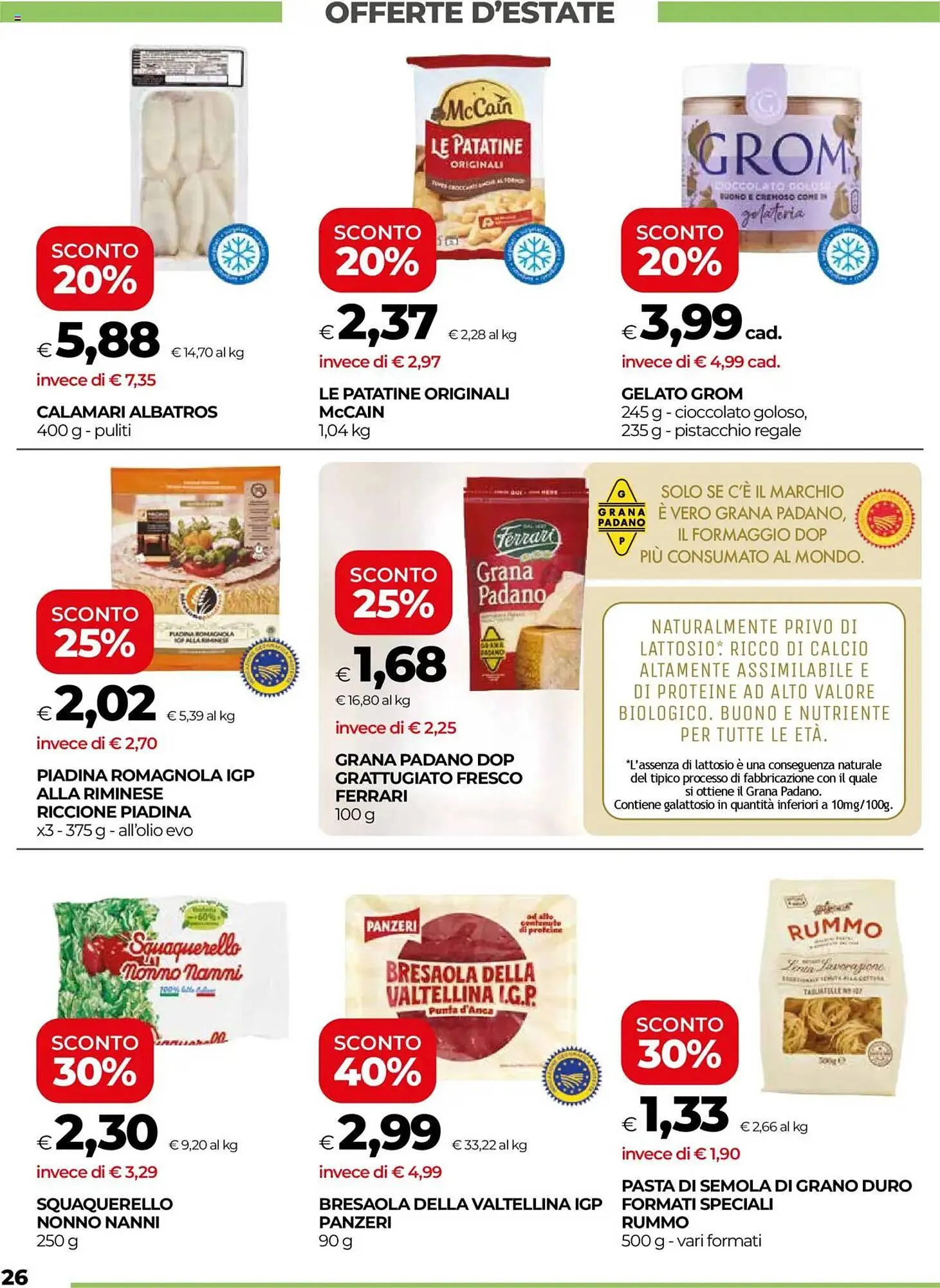 Volantino Unicoop da 17 luglio a 30 luglio di 2025 - Pagina del volantino 26