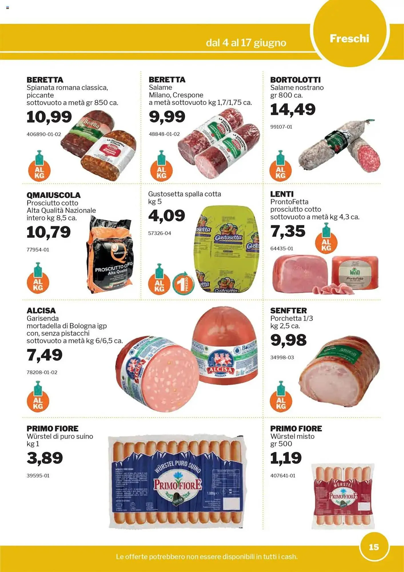 Volantino GrosMarket da 4 giugno a 17 giugno di 2025 - Pagina del volantino 15