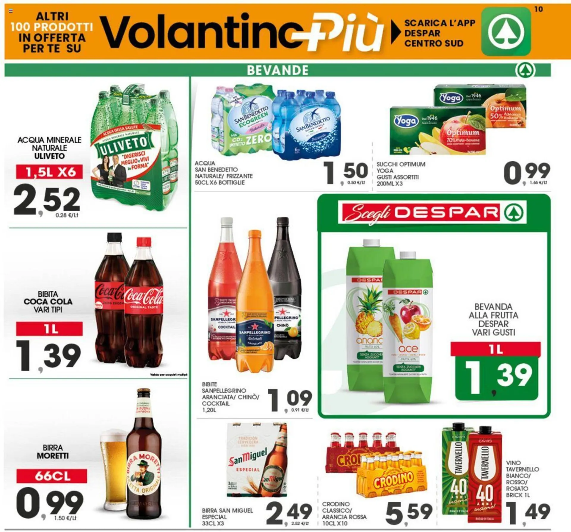 Volantino Eurospar da 4 dicembre a 9 dicembre di 2023 - Pagina del volantino 10