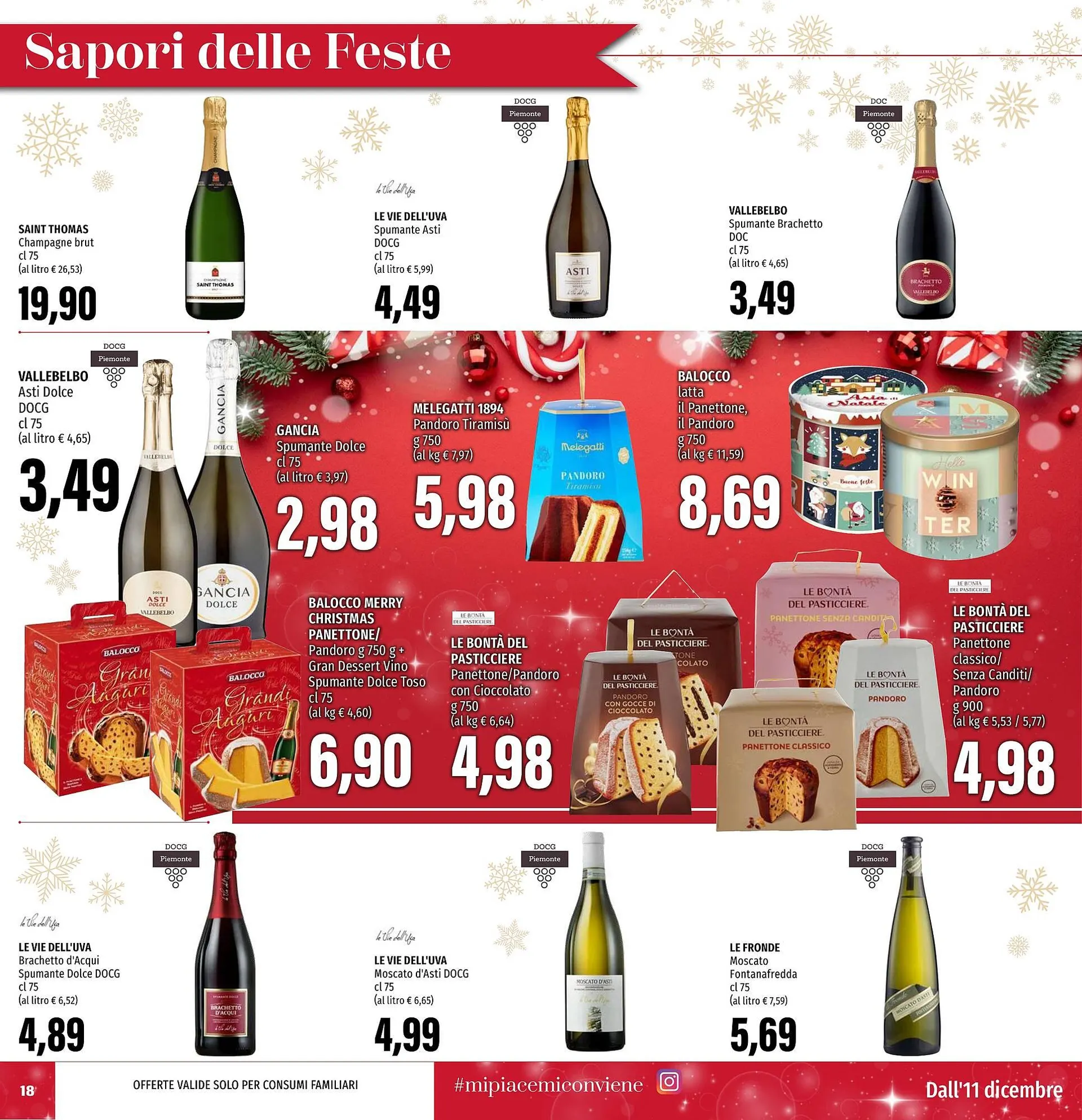 Volantino Emi Supermercati da 11 dicembre a 24 dicembre di 2025 - Pagina del volantino 18
