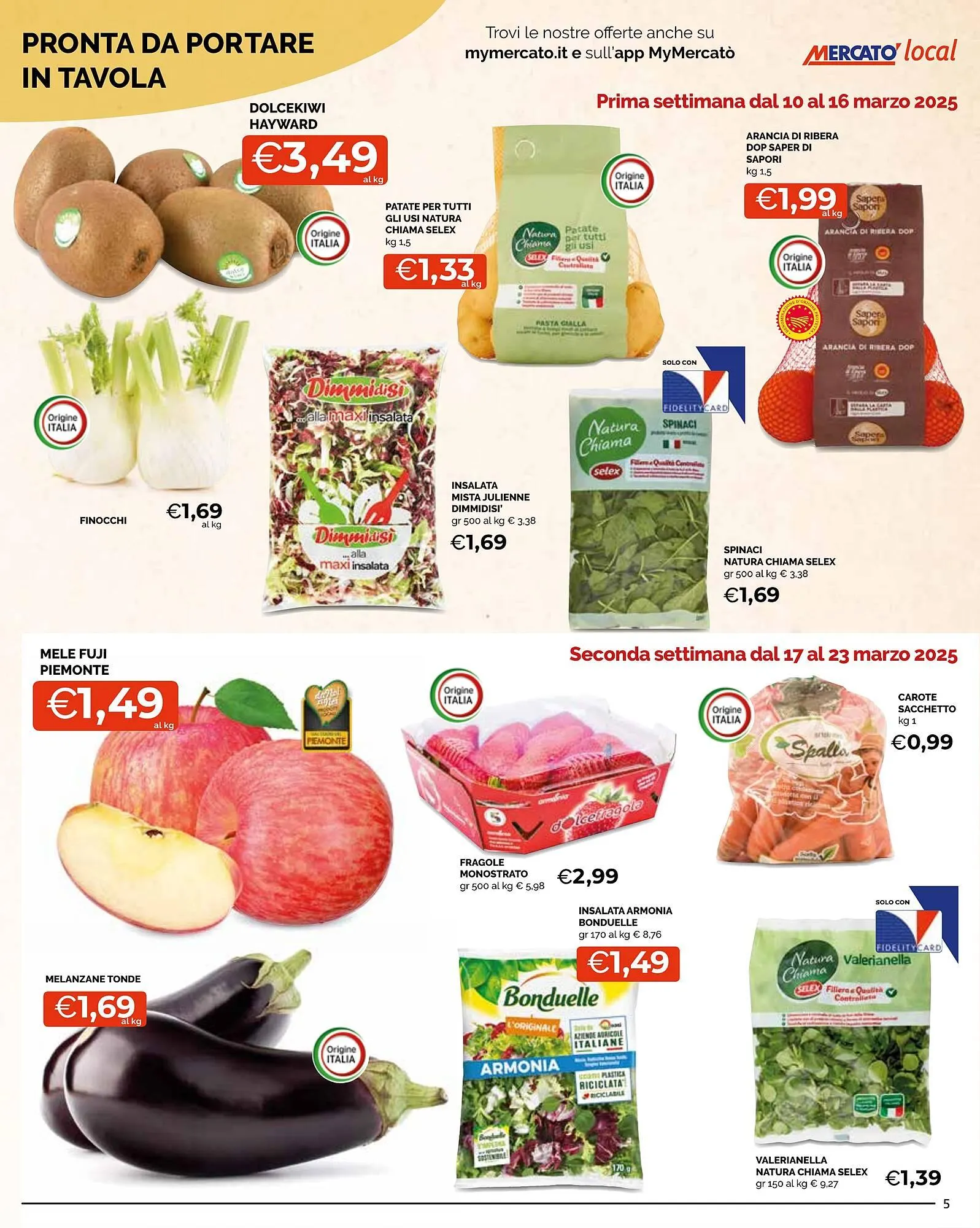Volantino Mercatò Local da 10 marzo a 23 marzo di 2025 - Pagina del volantino 5