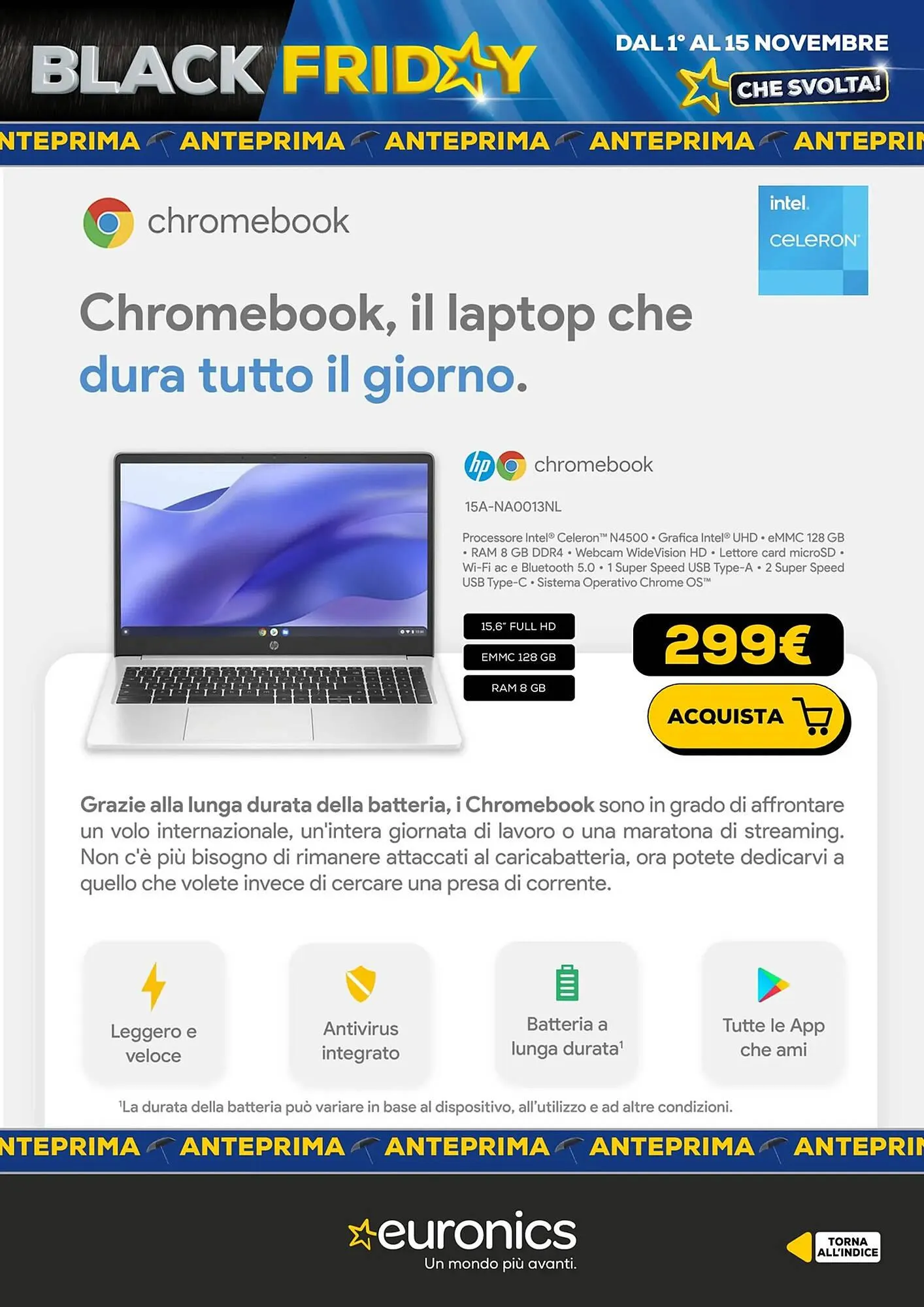 Volantino Euronics da 1 novembre a 15 novembre di 2023 - Pagina del volantino 4