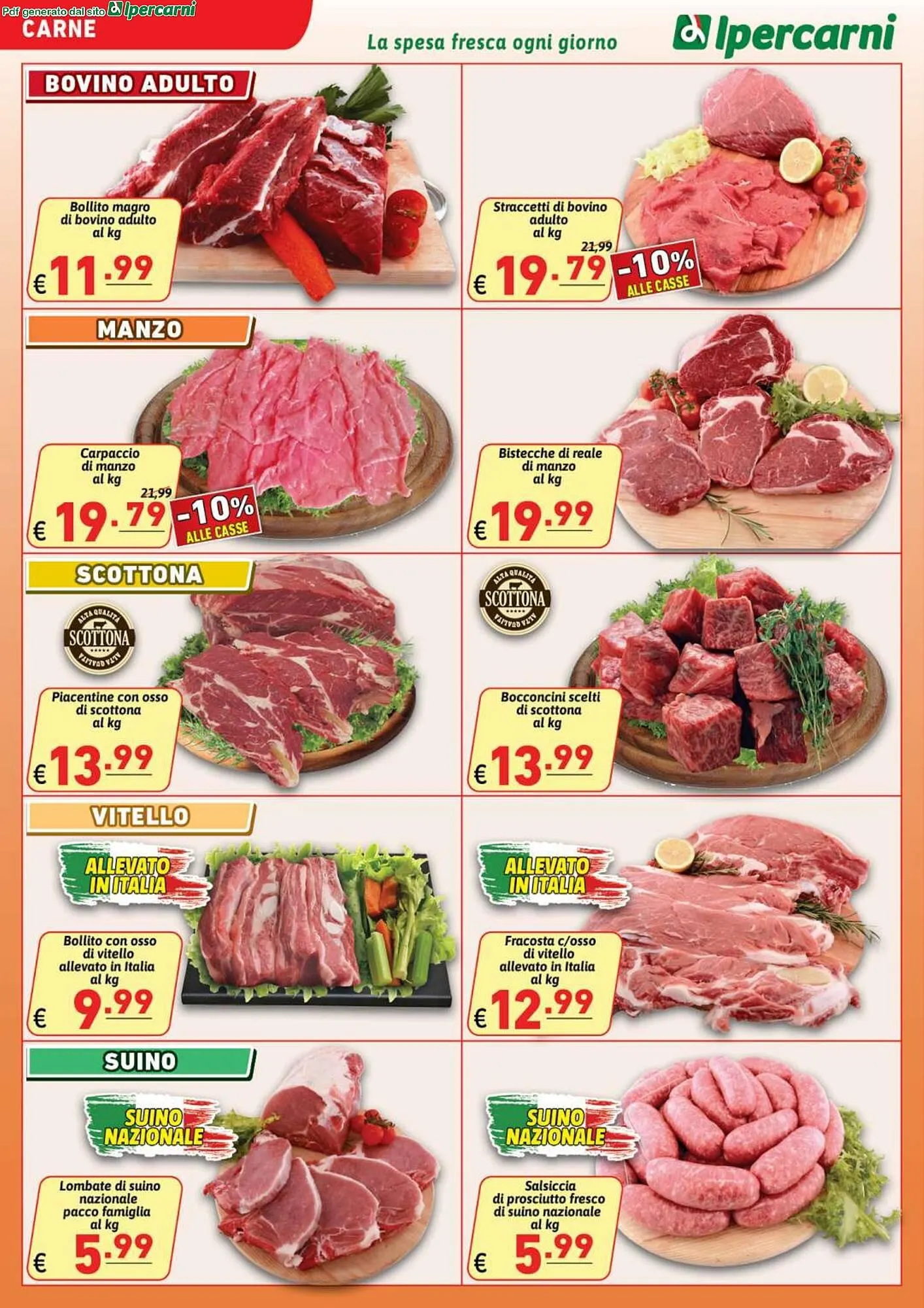 Volantino Ipercarni da 17 ottobre a 28 ottobre di 2025 - Pagina del volantino 2