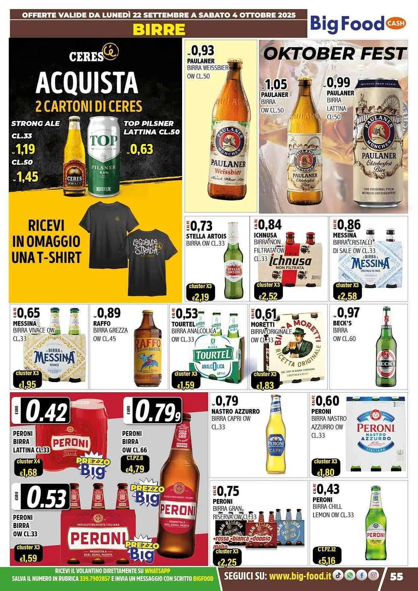 Volantino Big Food da 22 settembre a 4 ottobre di 2025 - Pagina del volantino 55